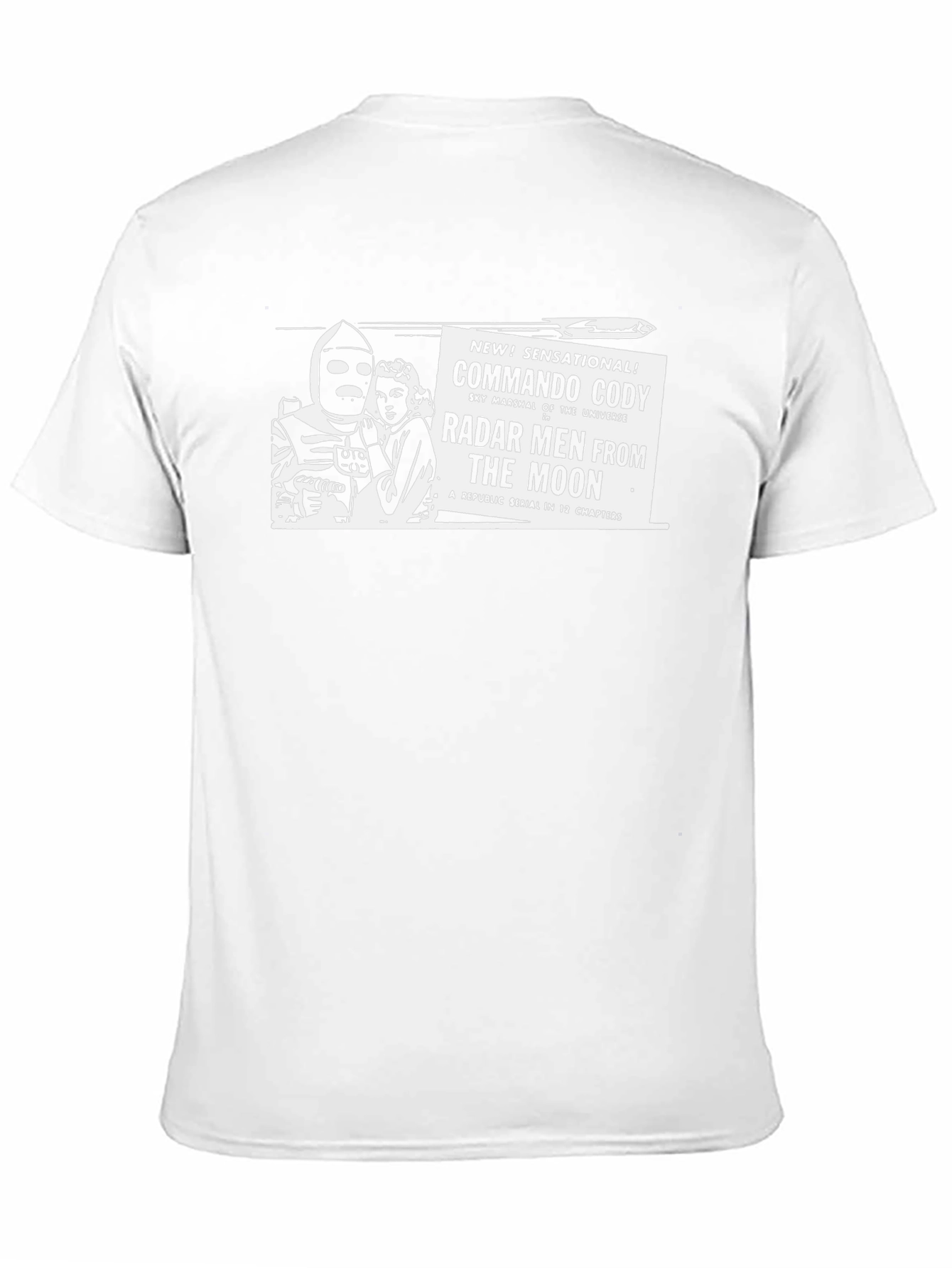 Commando Cody T-Shirt - Radar Men From The Moon