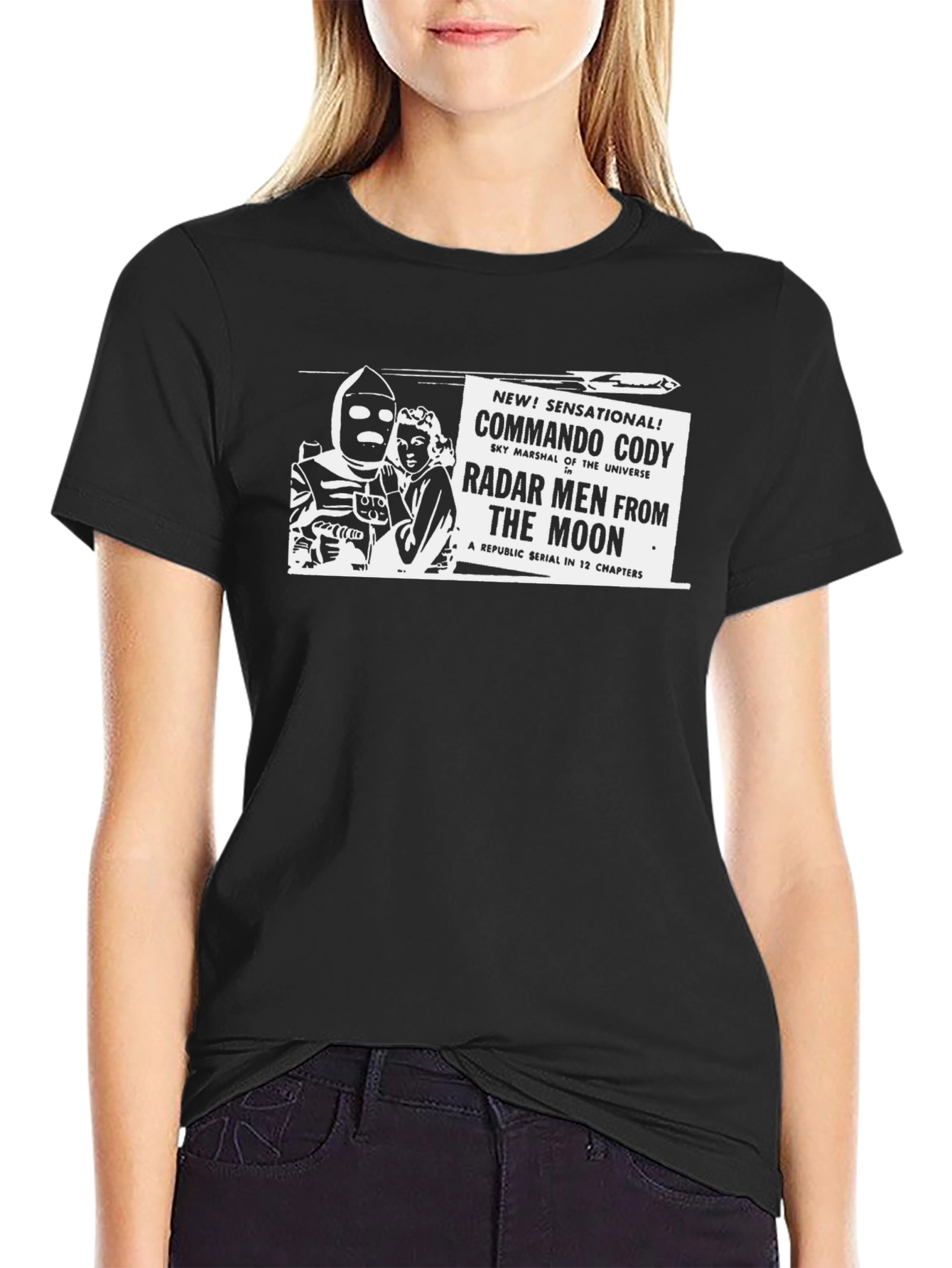 Commando Cody T-Shirt - Radar Men From The Moon