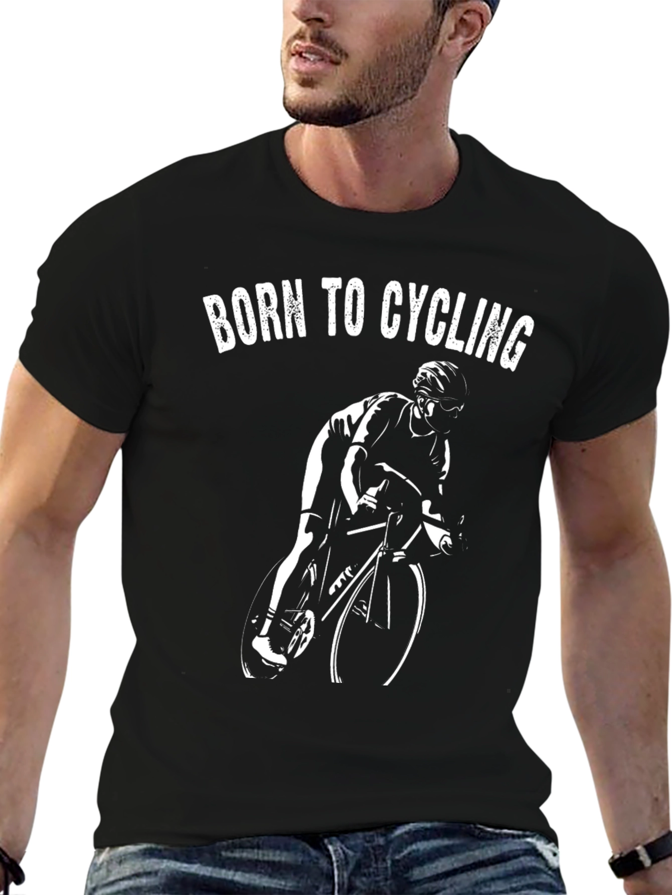 Born To Cycling Graphic Tee
