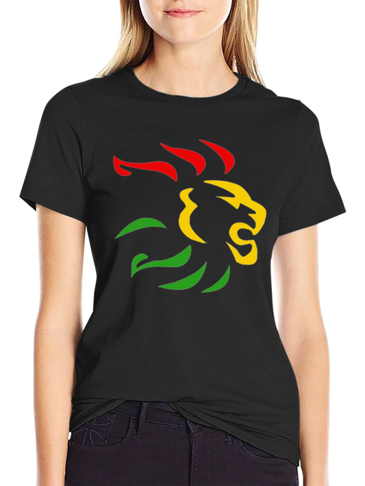 Rasta Lion T-Shirt - Reggae Inspired Design