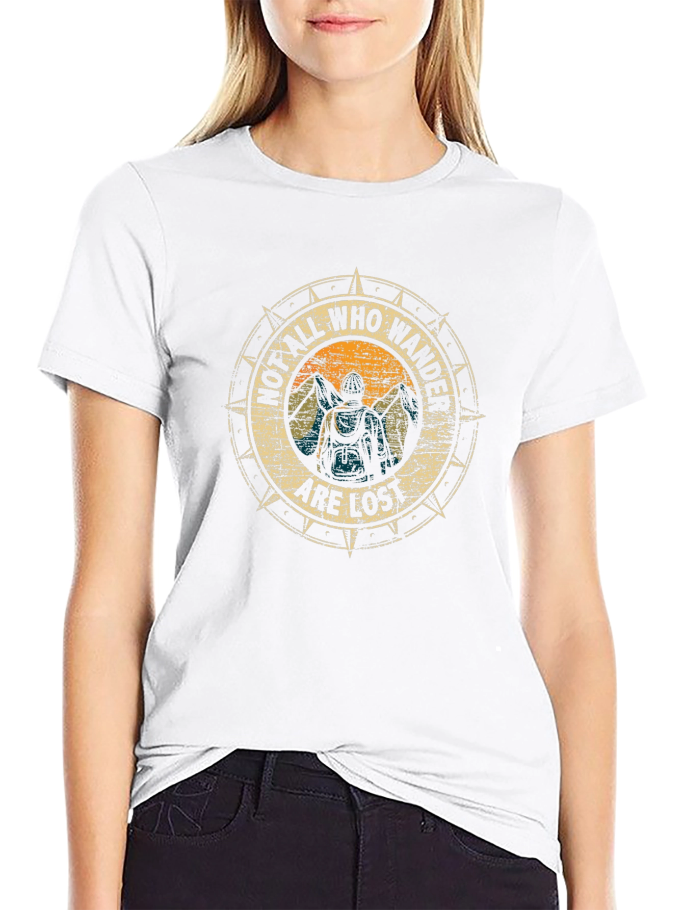 Wanderlust Adventure T-Shirt - Not All Who Wander