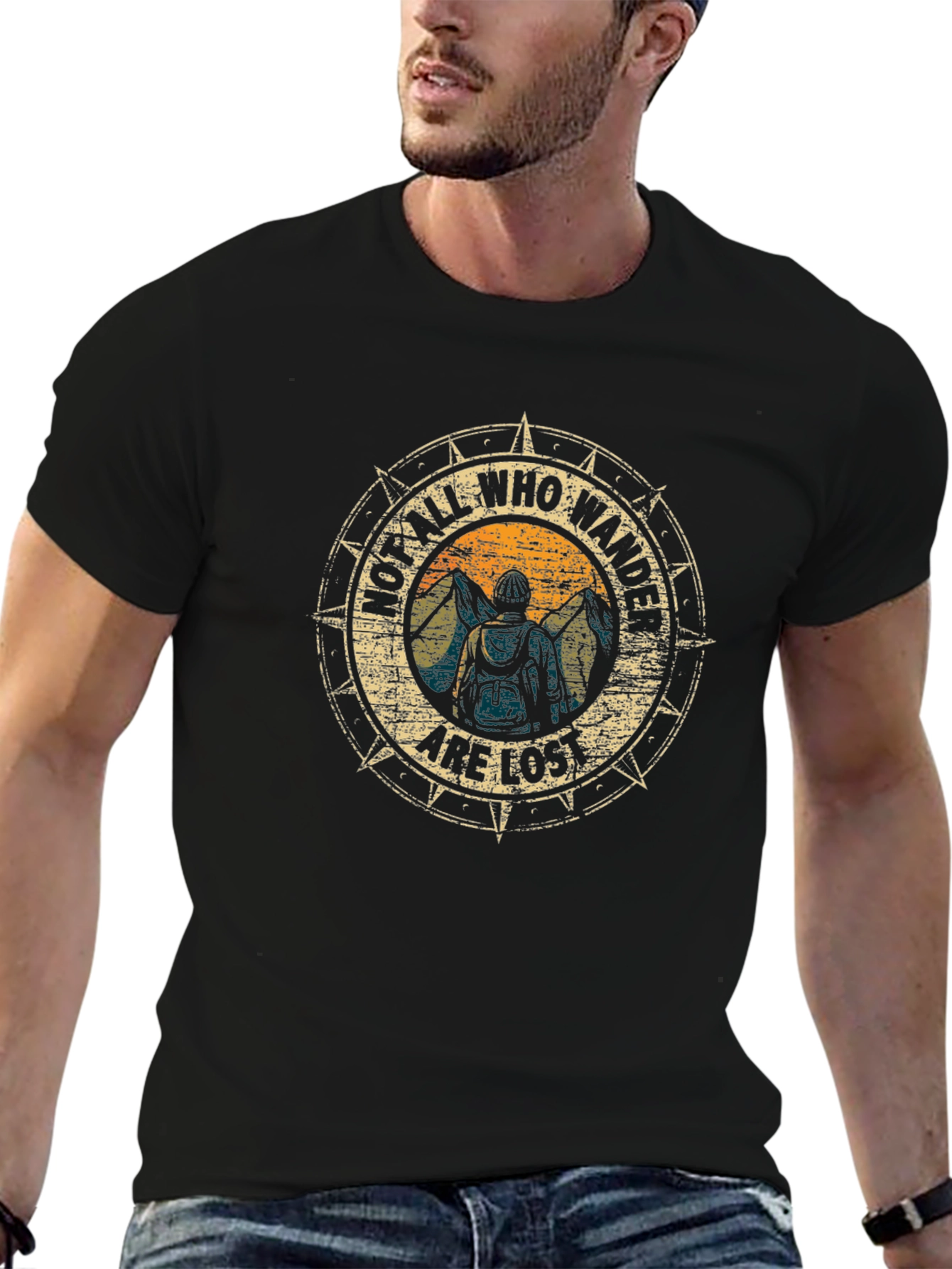 Wanderlust Adventure T-Shirt - Not All Who Wander