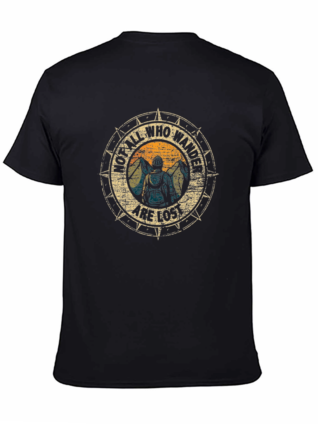 Wanderlust Adventure T-Shirt - Not All Who Wander
