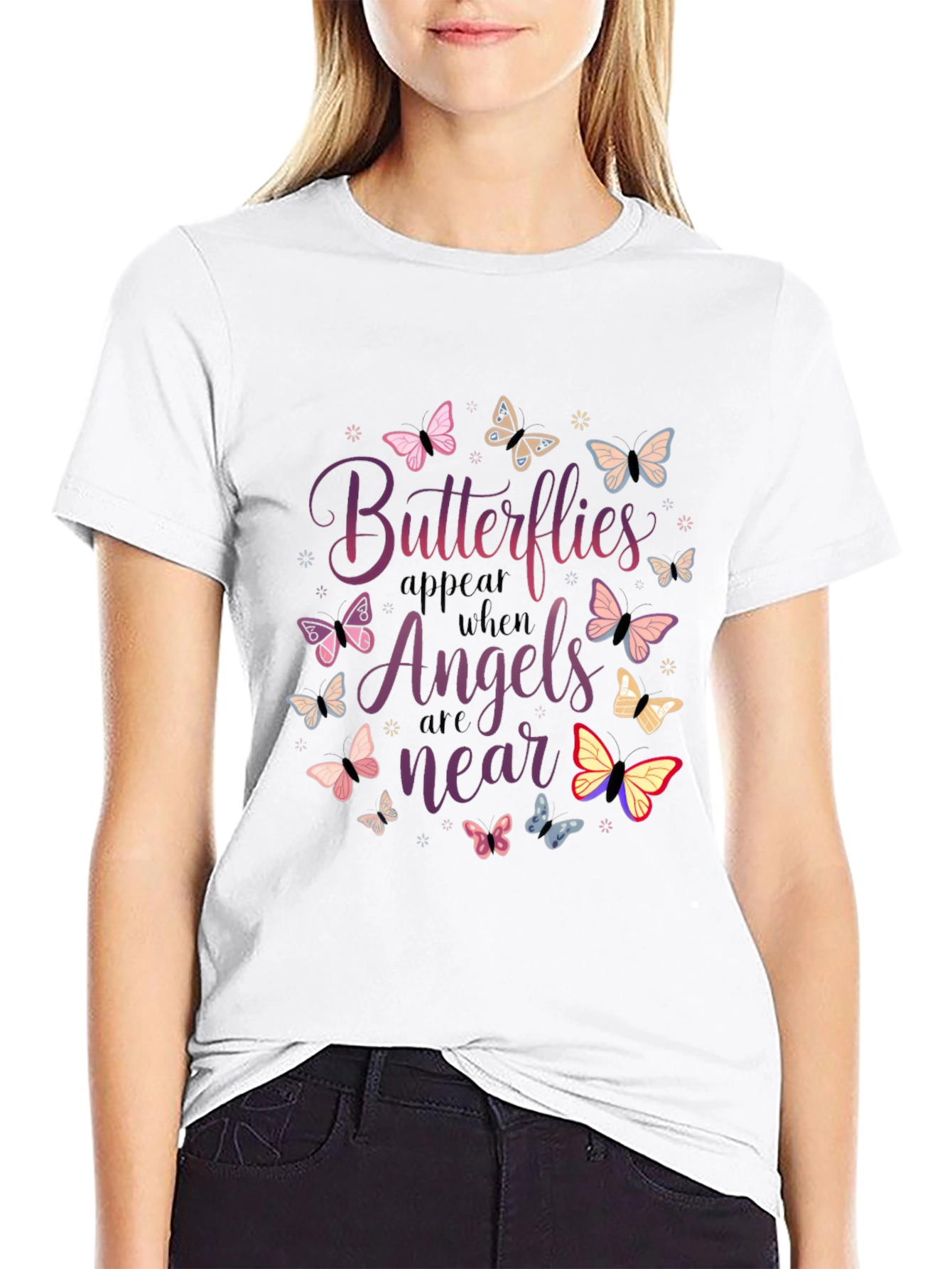 Butterfly Angels Graphic T-Shirt