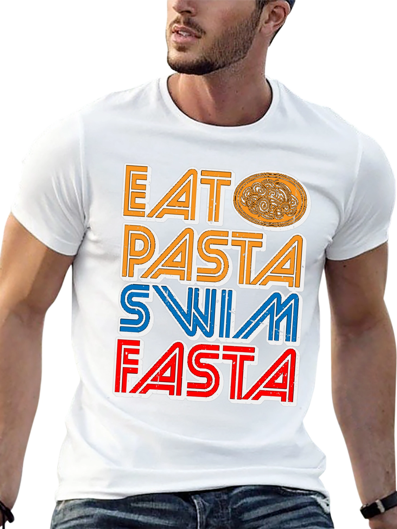 Eat Pasta Swim Fasta T-Shirt