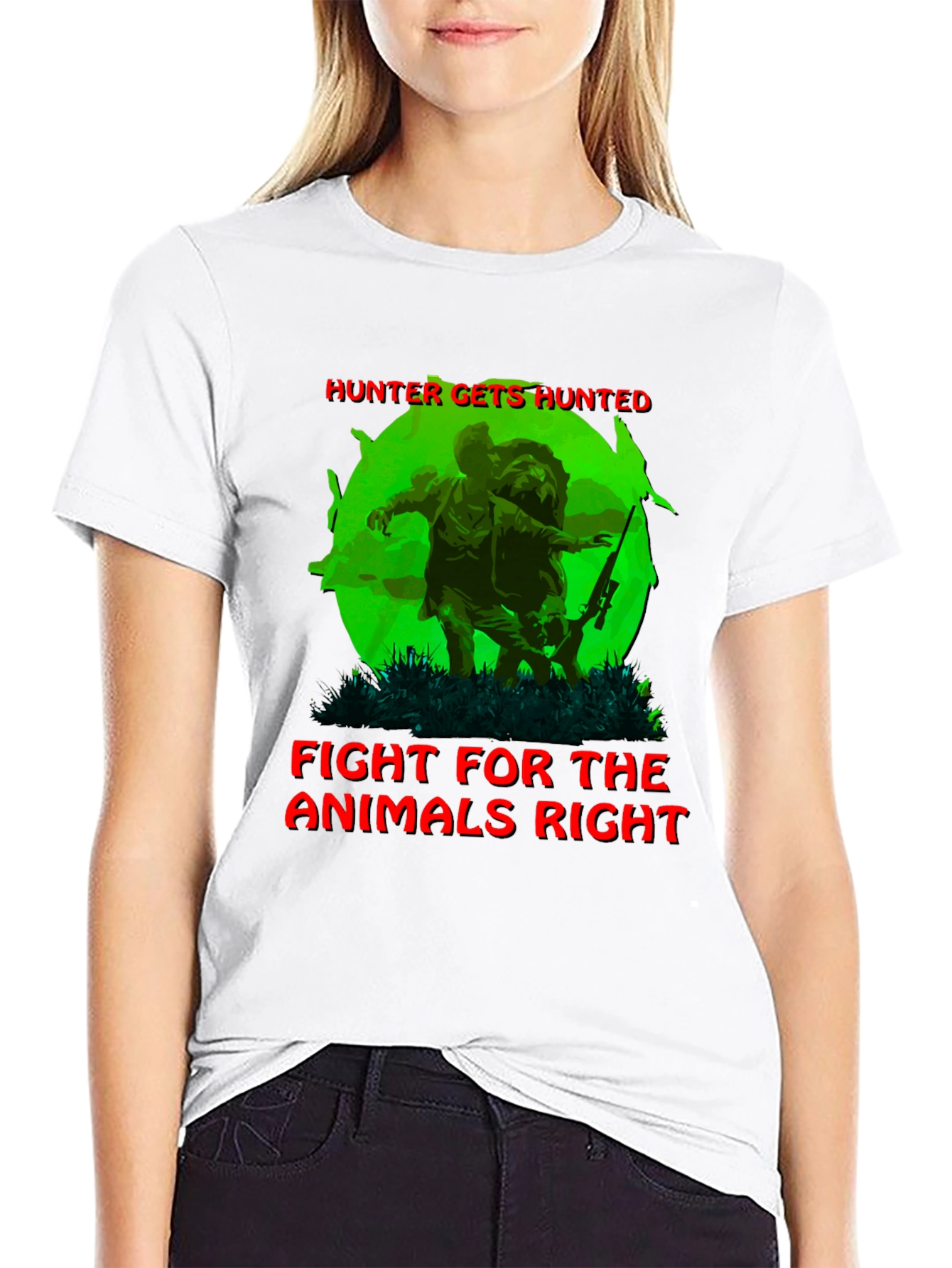 Hunter Gets Hunted Graphic Tee