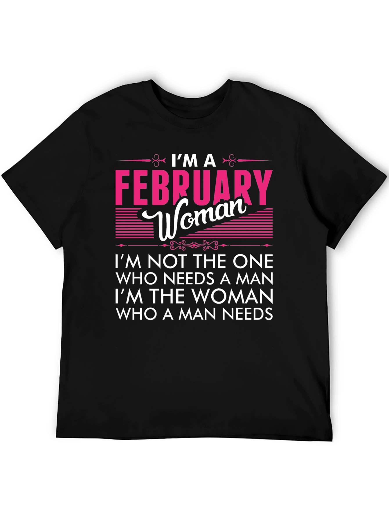 February Woman Graphic Tee