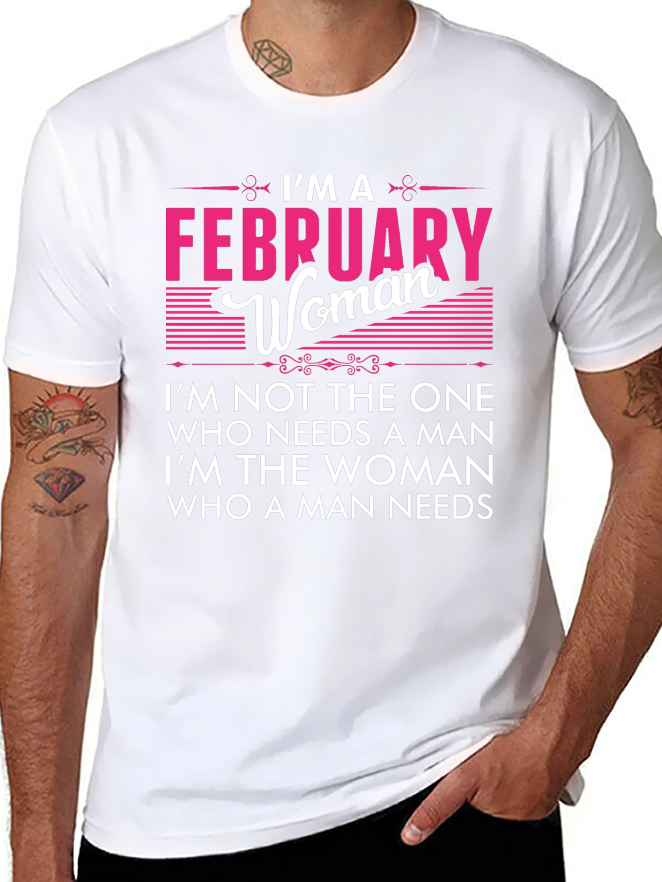 February Woman Graphic Tee