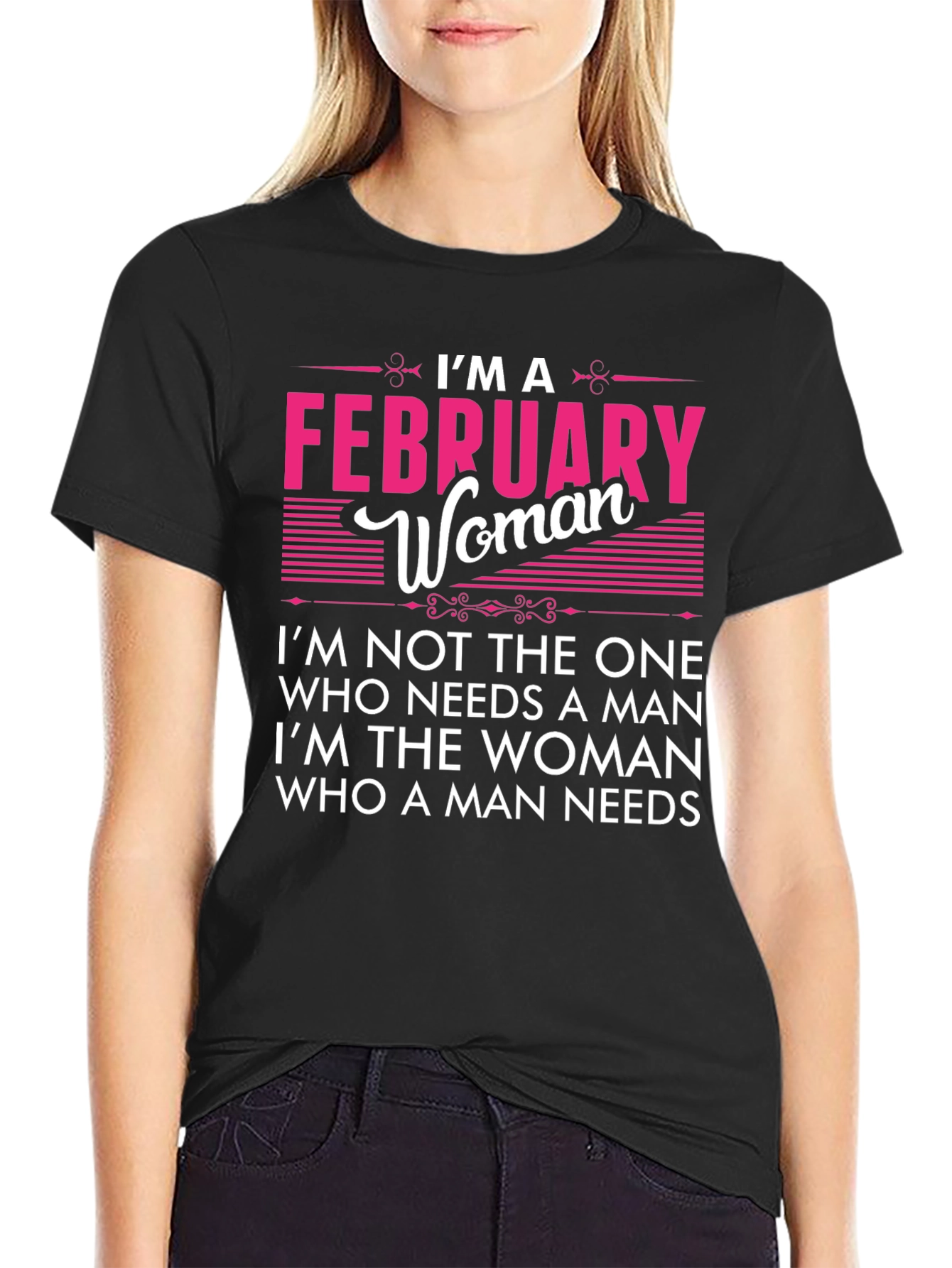 February Woman Graphic Tee