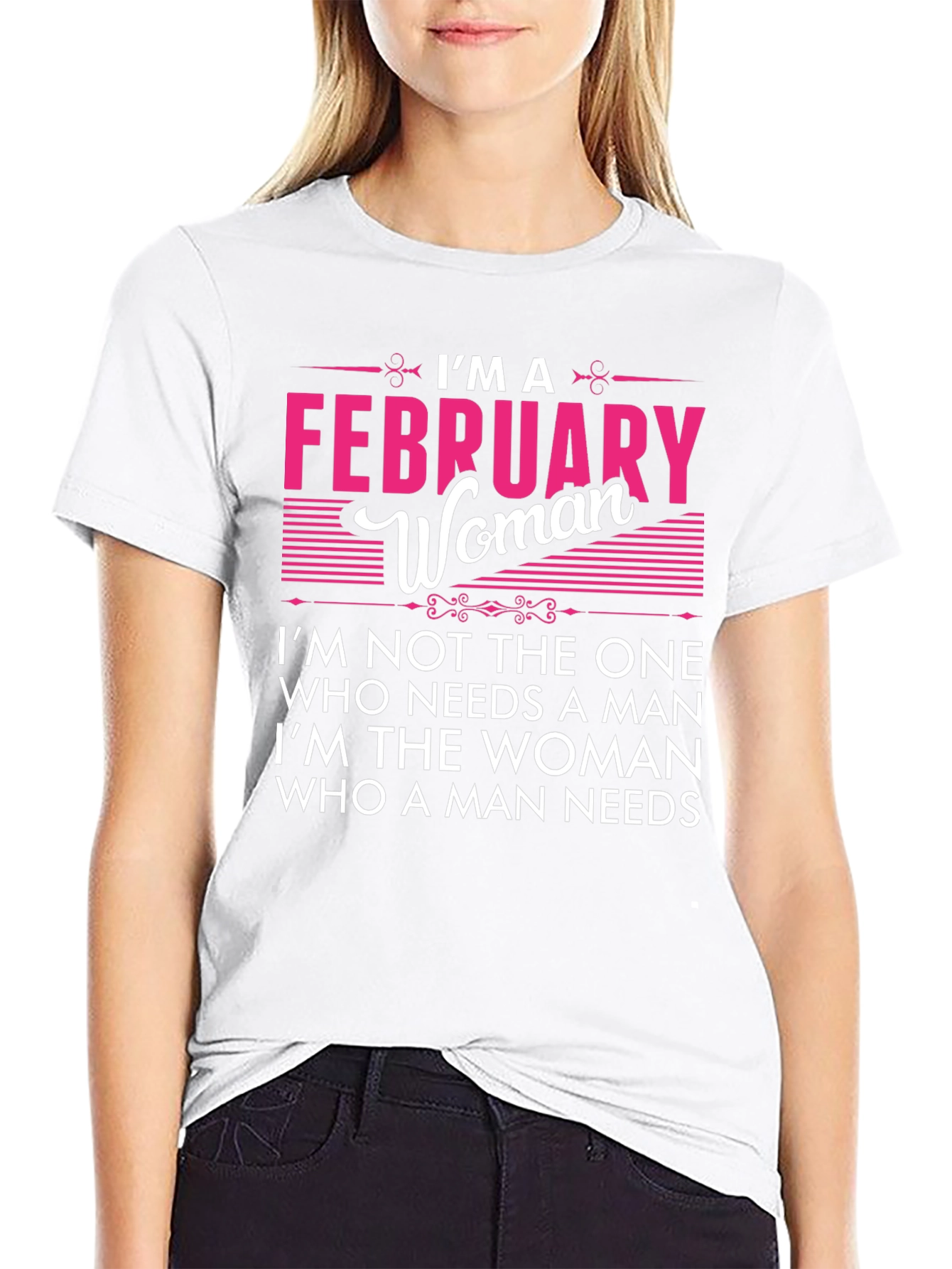 February Woman Graphic Tee