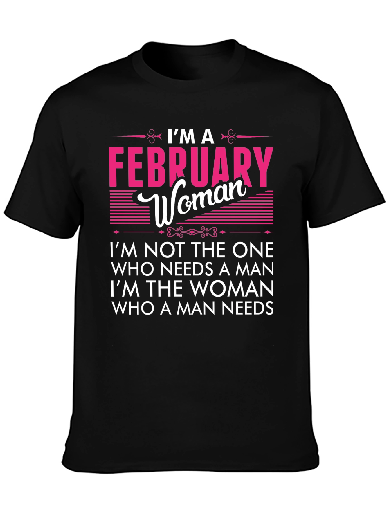 February Woman Graphic Tee