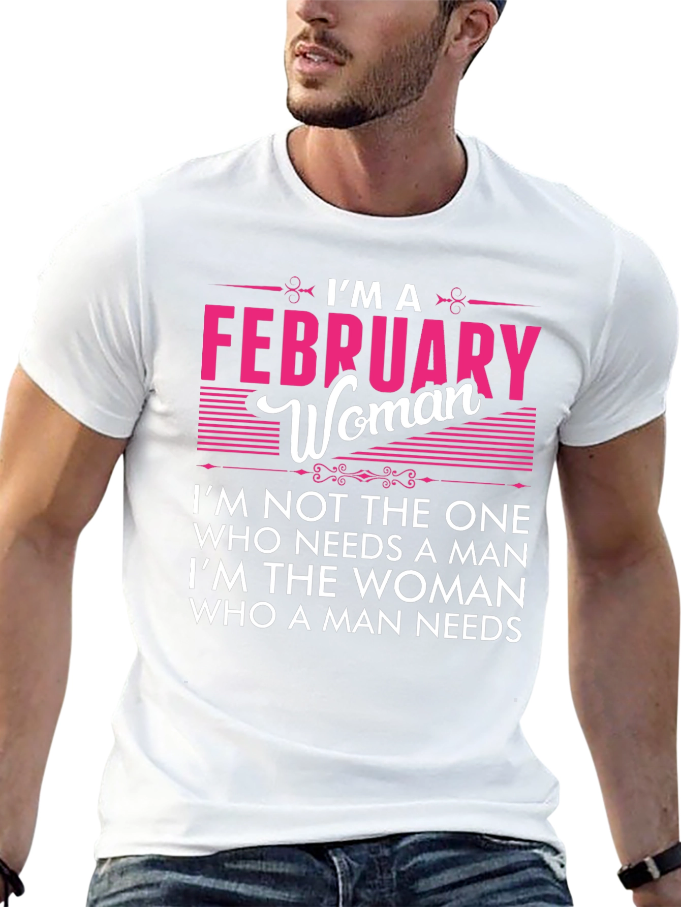 February Woman Graphic Tee