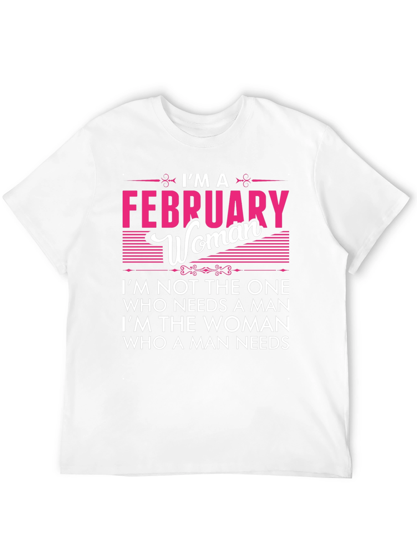 February Woman Graphic Tee