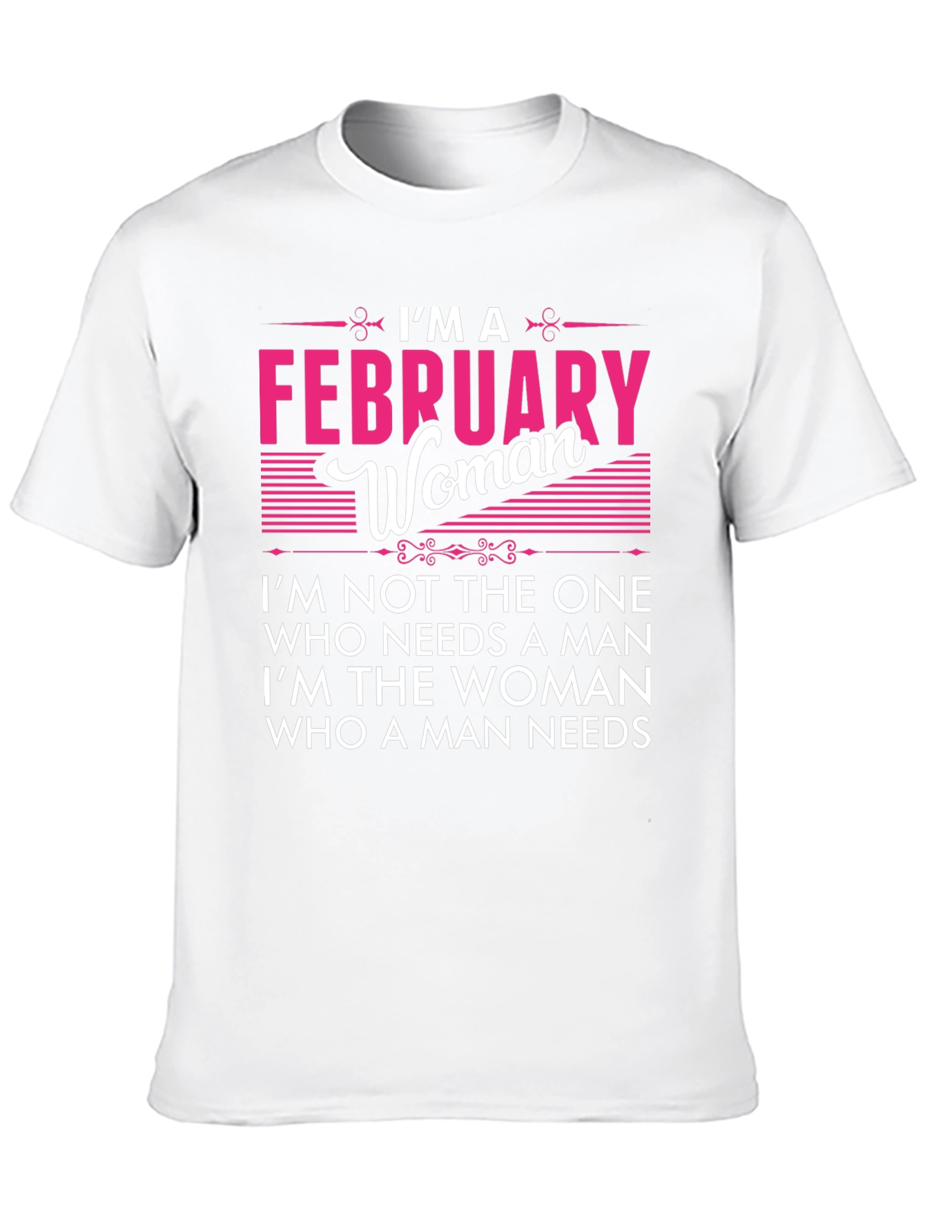 February Woman Graphic Tee