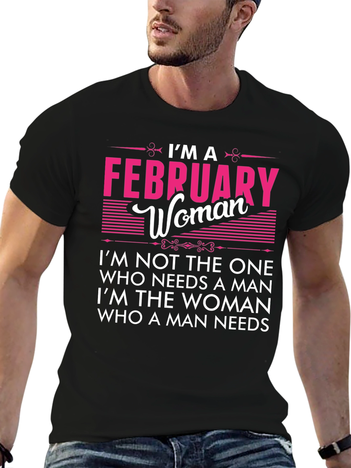 February Woman Graphic Tee