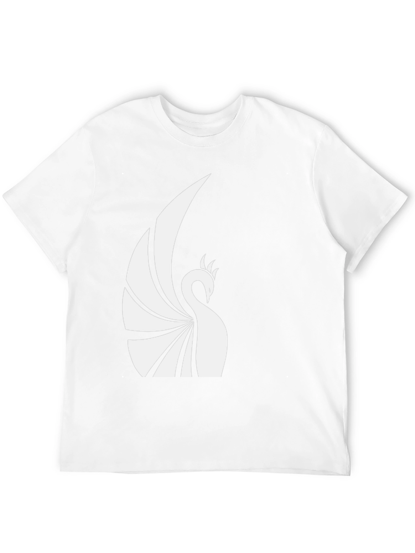 Phoenix Graphic Tee - Black Cotton Blend