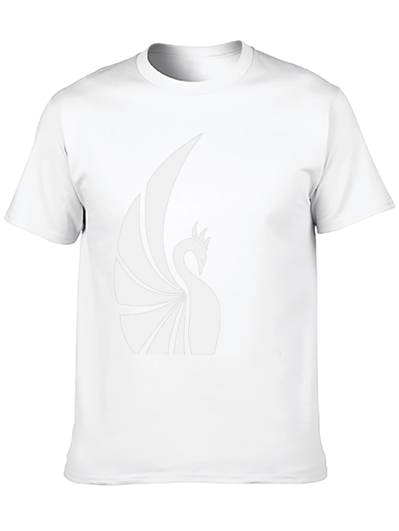 Phoenix Graphic Tee - Black Cotton Blend