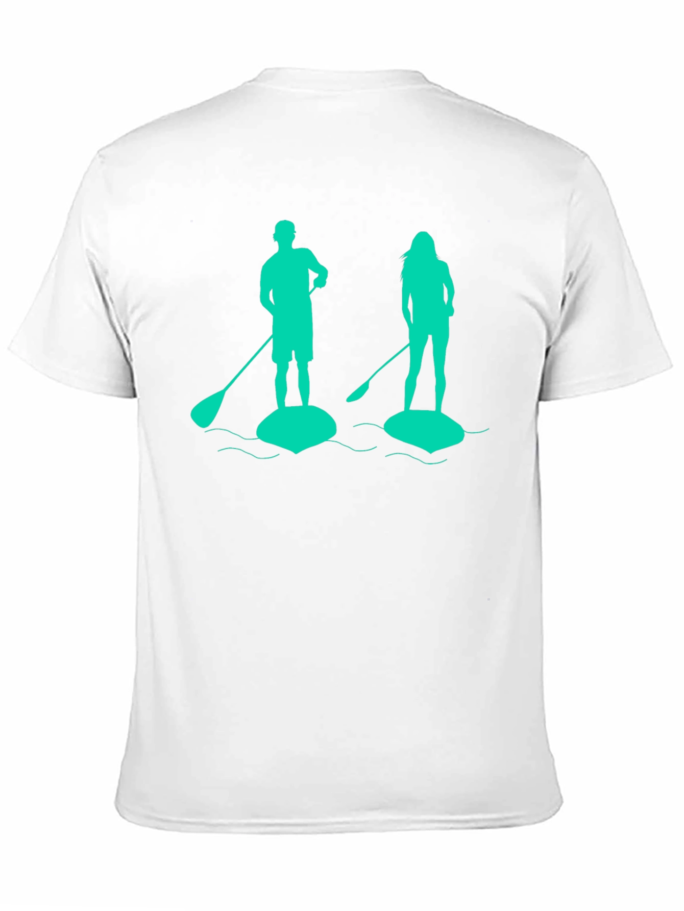 Paddle Boarding T-Shirt - Stand Up Paddle Couple Tee