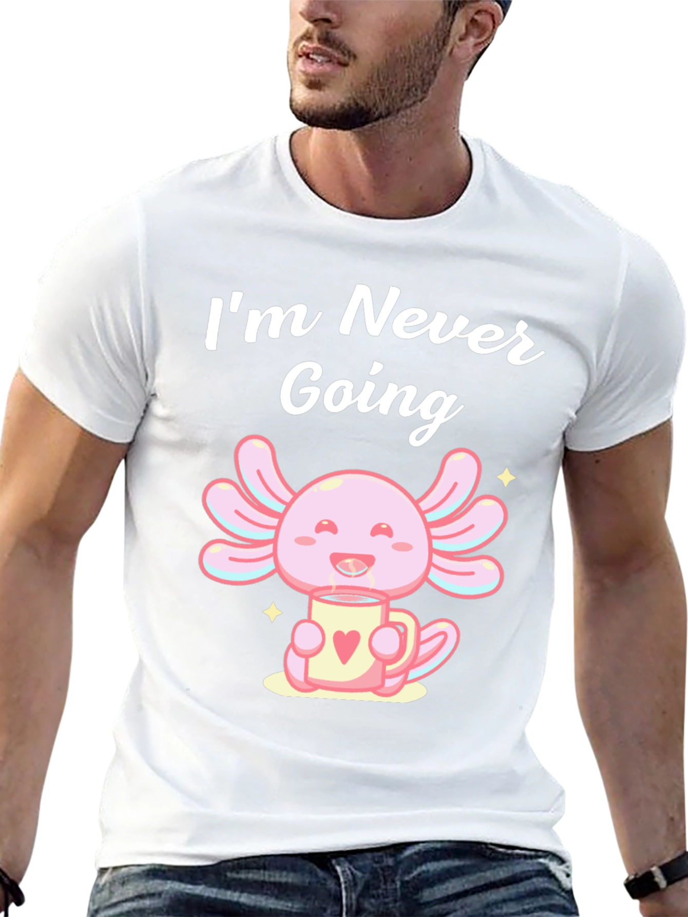 Axolotl Coffee T-Shirt - Never Going