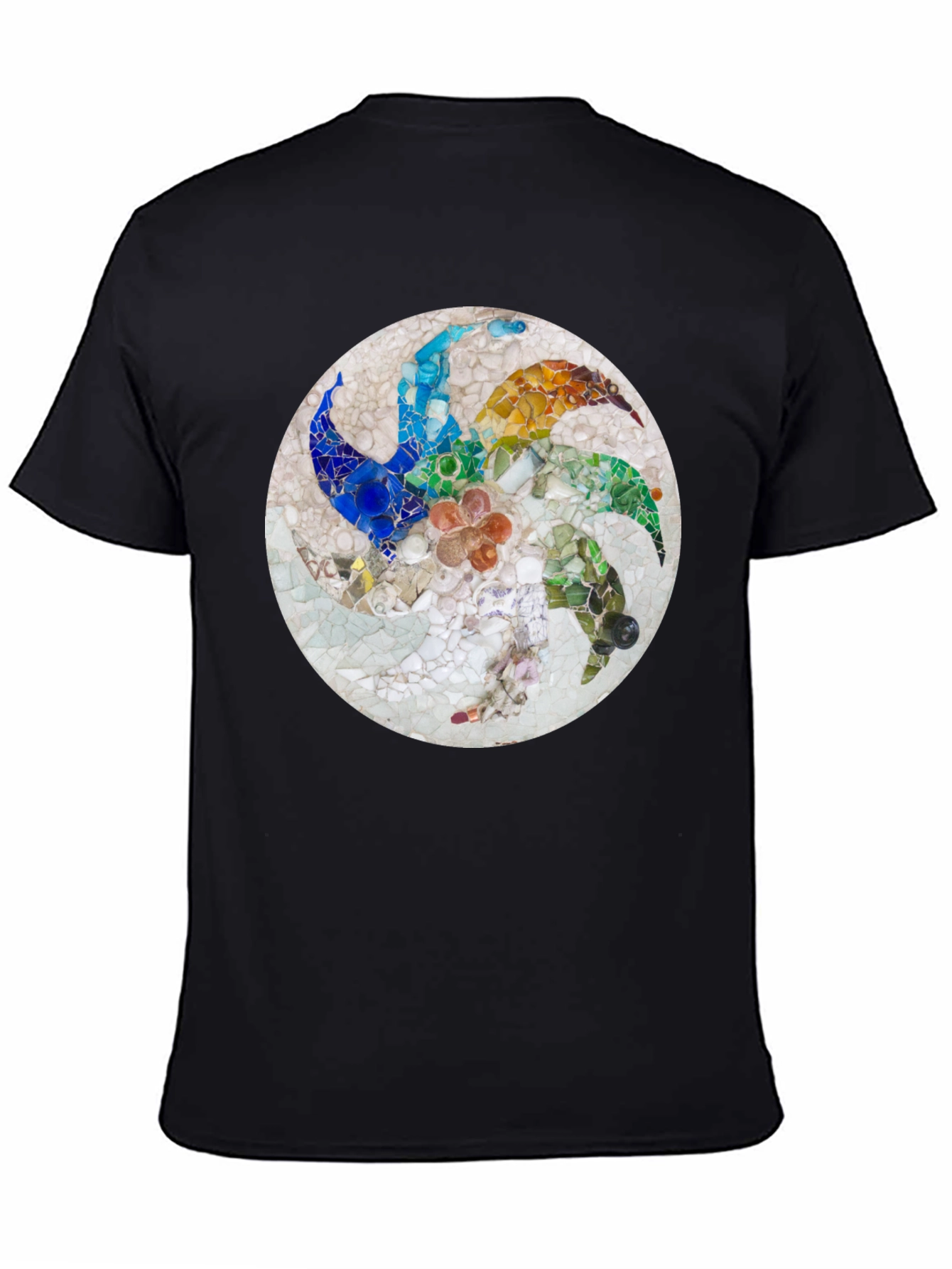 Mosaic Art Graphic T-Shirt