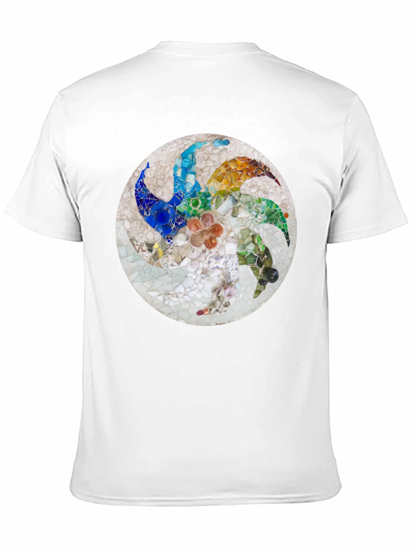 Mosaic Art Graphic T-Shirt