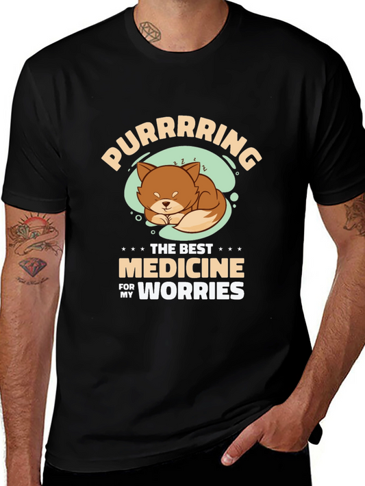 Purrrrring Medicine Cat T-Shirt