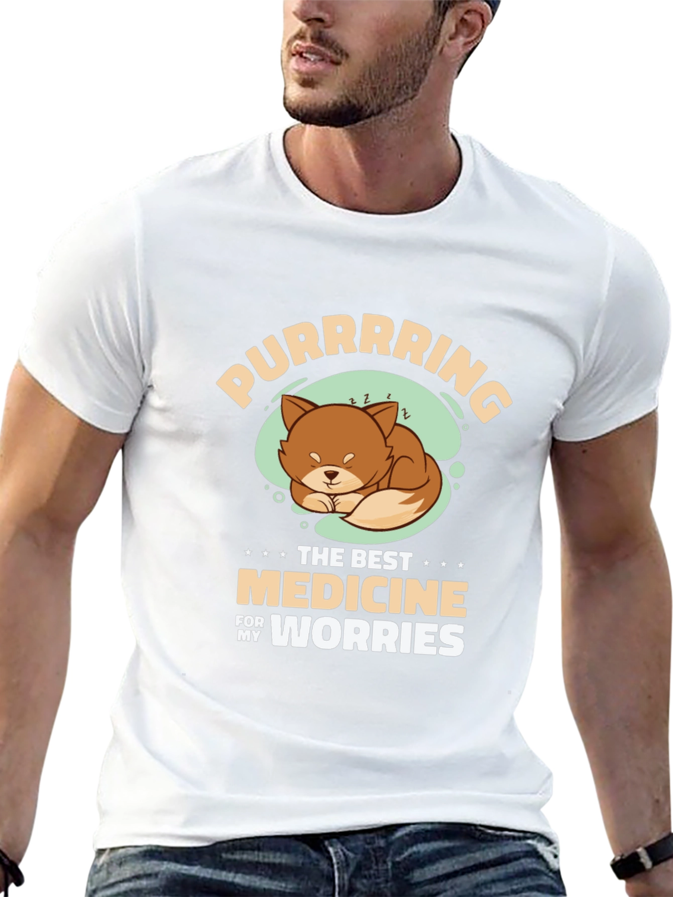 Purrrrring Medicine Cat T-Shirt