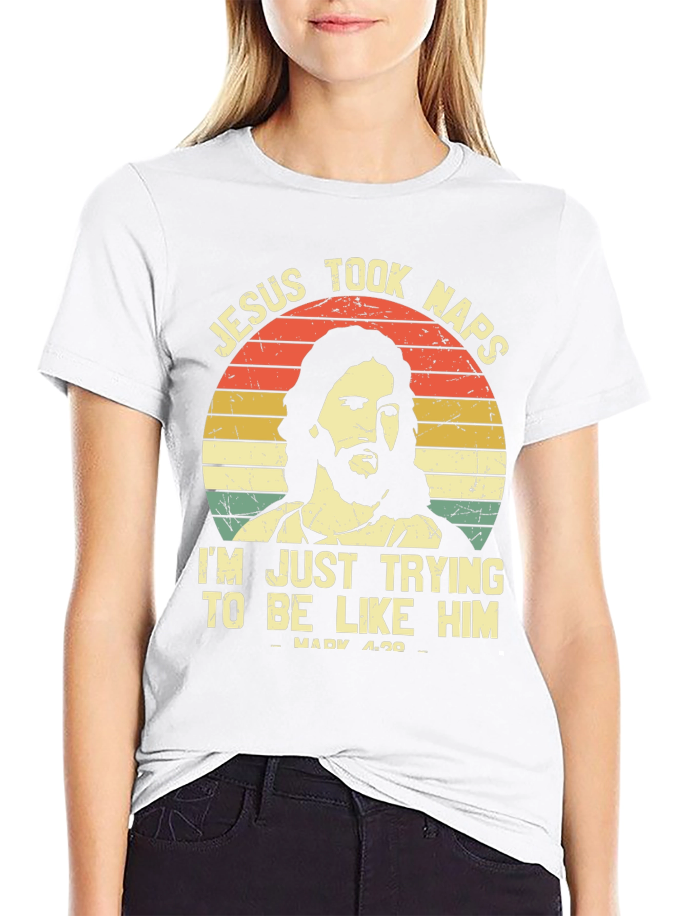 Jesus Took Naps T-Shirt - Funny Christian Tee