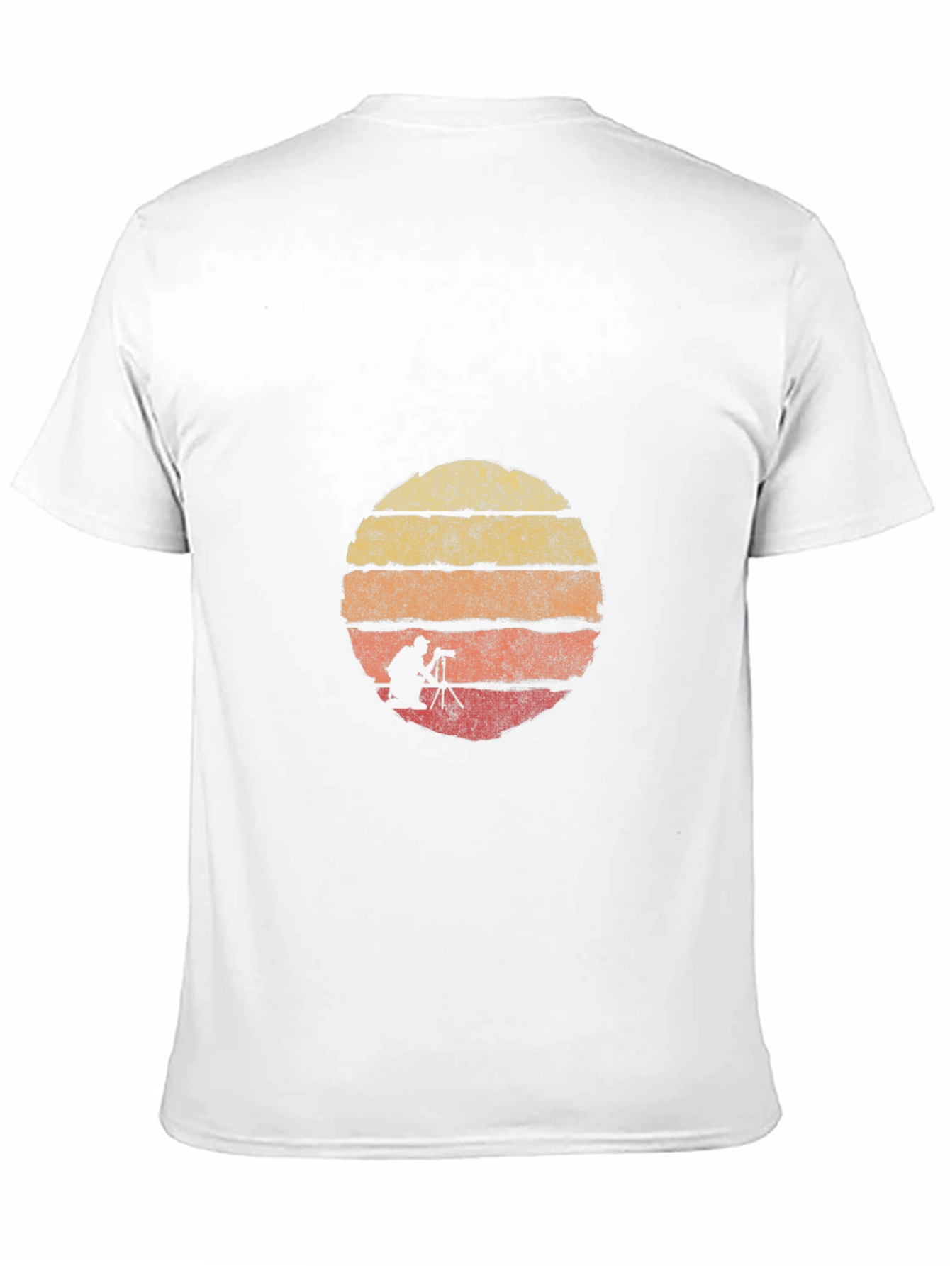 Retro Photographer Sunset Graphic Tee