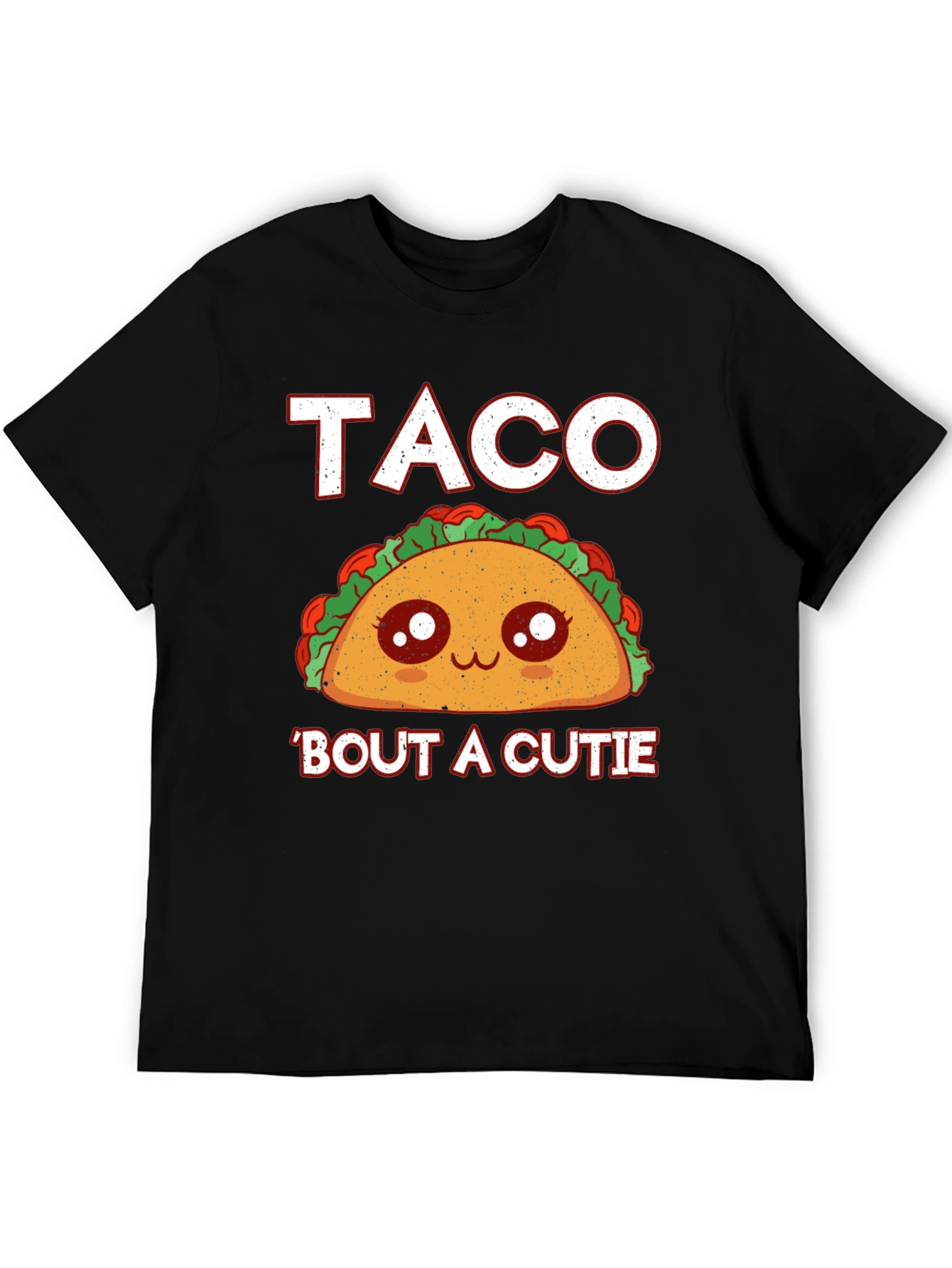 Taco Bout A Cutie Graphic Tee - Black