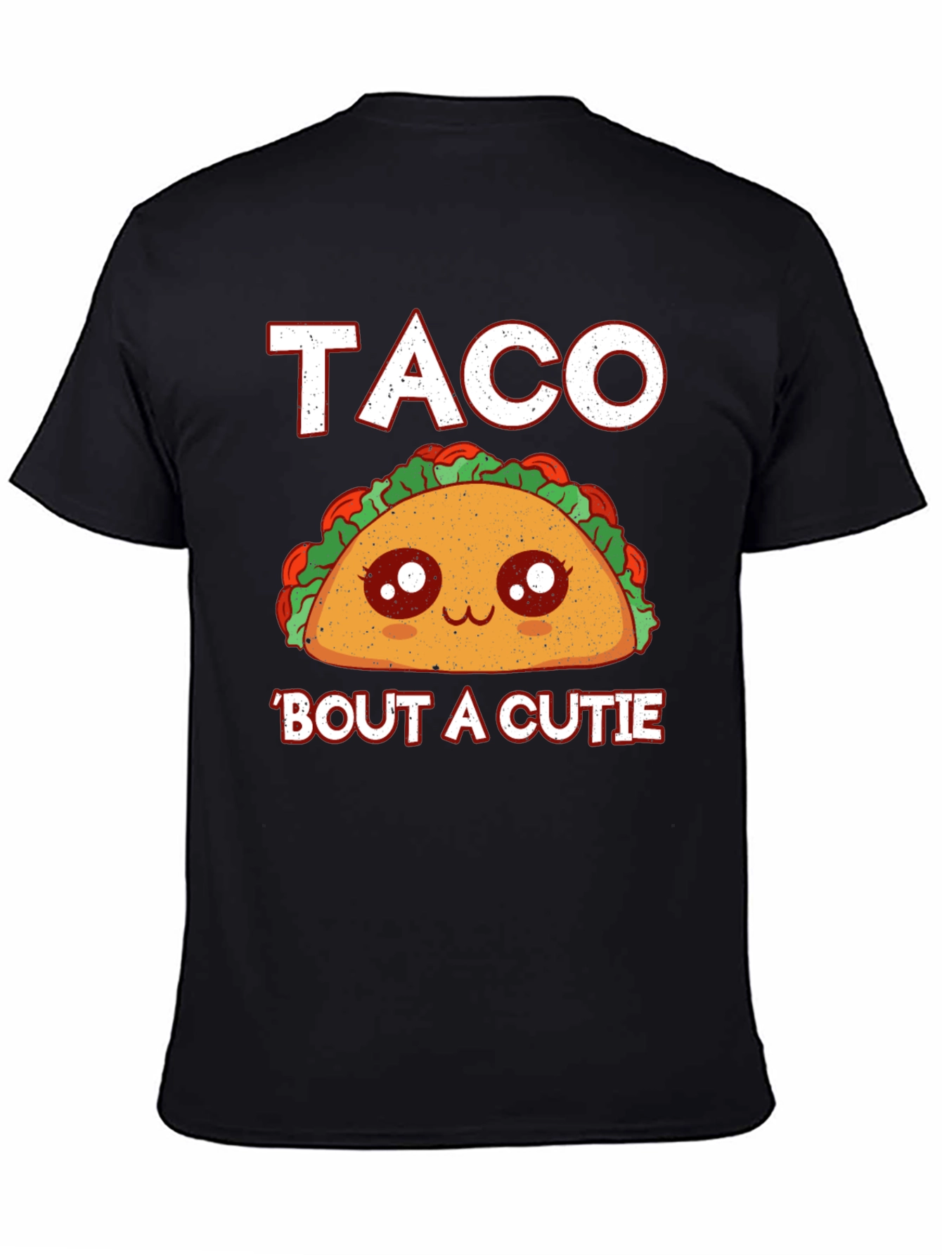 Taco Bout A Cutie Graphic Tee - Black
