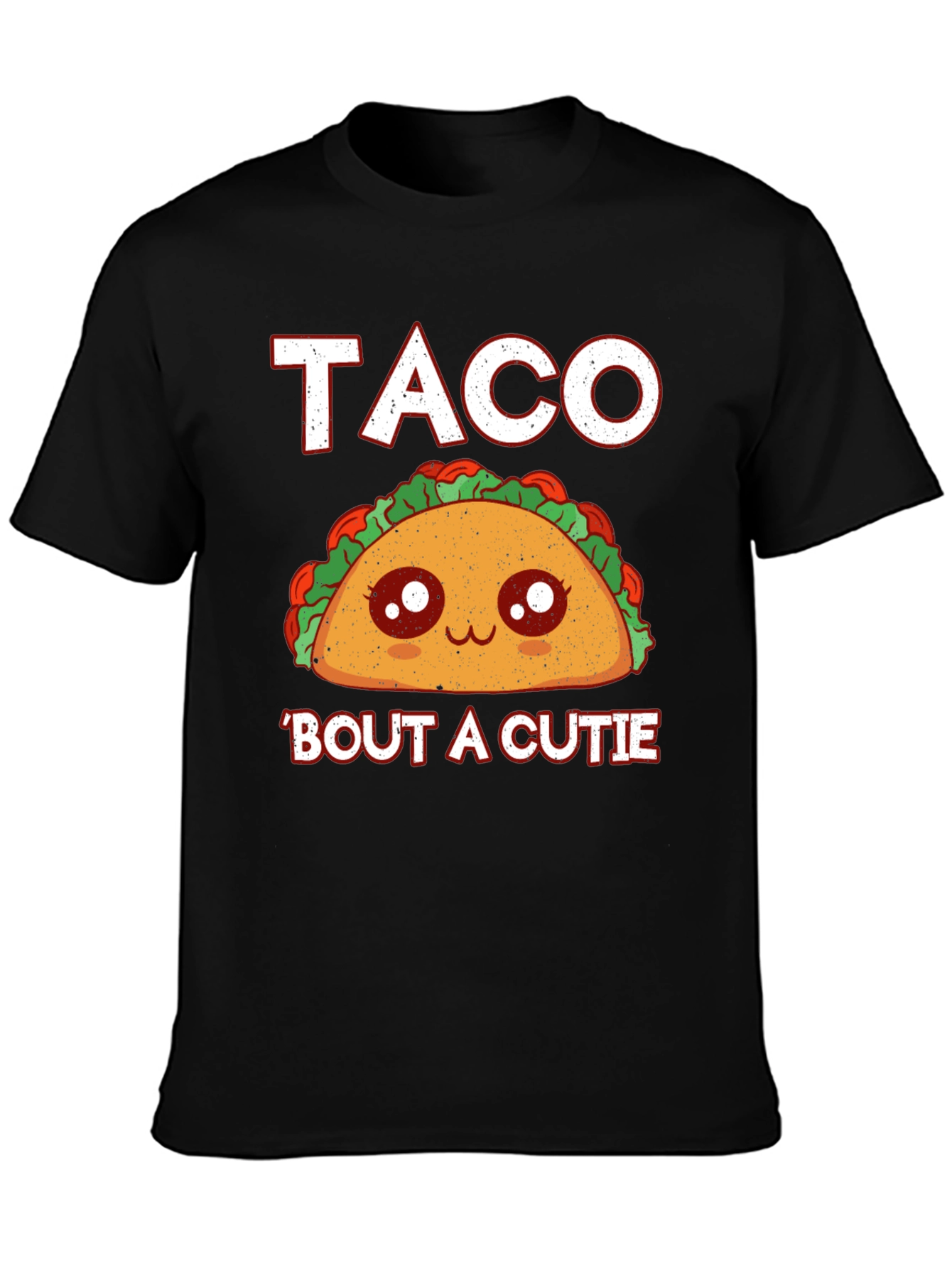Taco Bout A Cutie Graphic Tee - Black