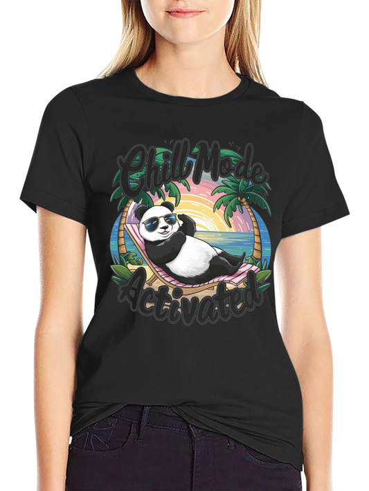 Chill Mode Panda T-Shirt