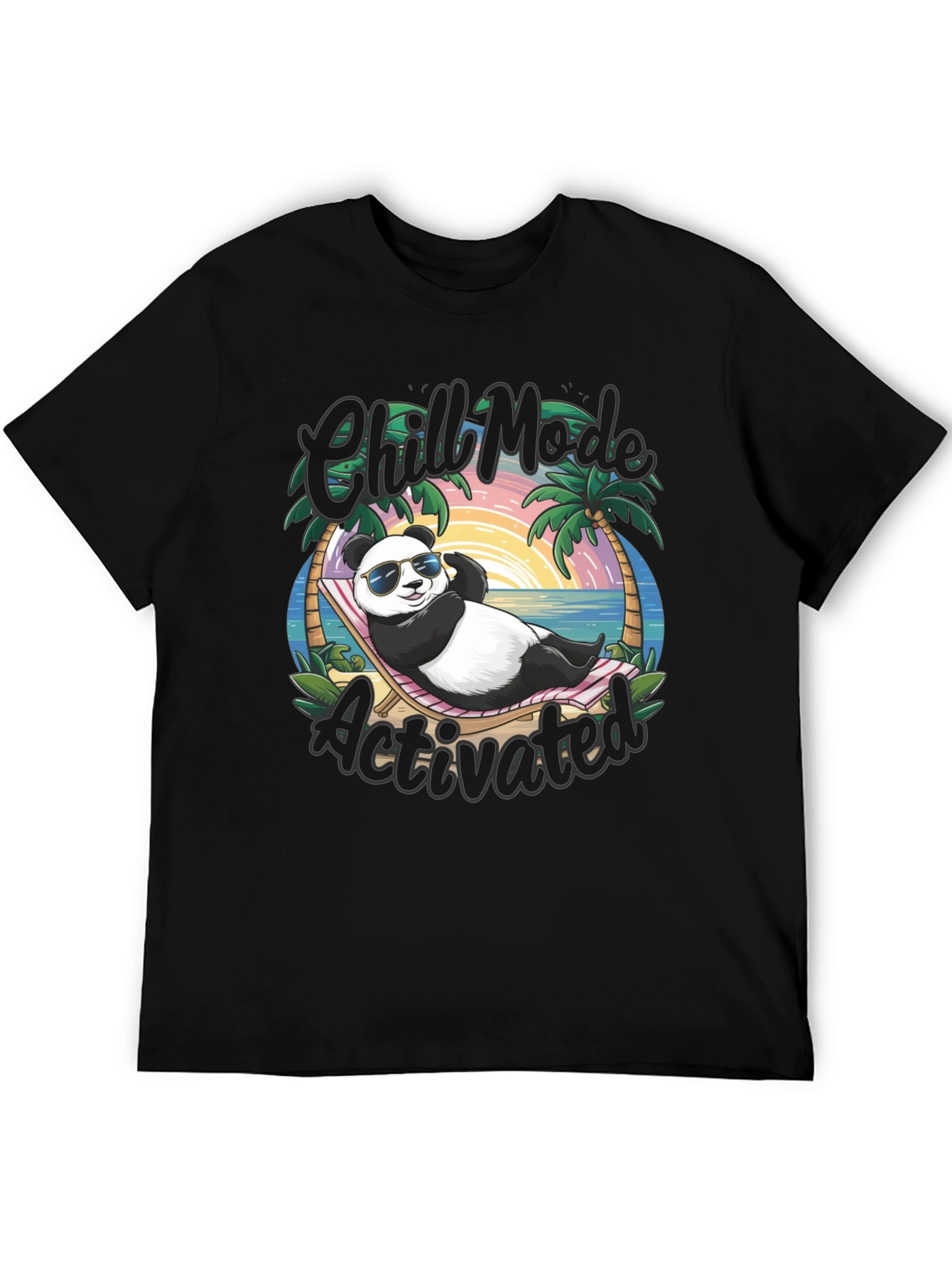 Chill Mode Panda T-Shirt