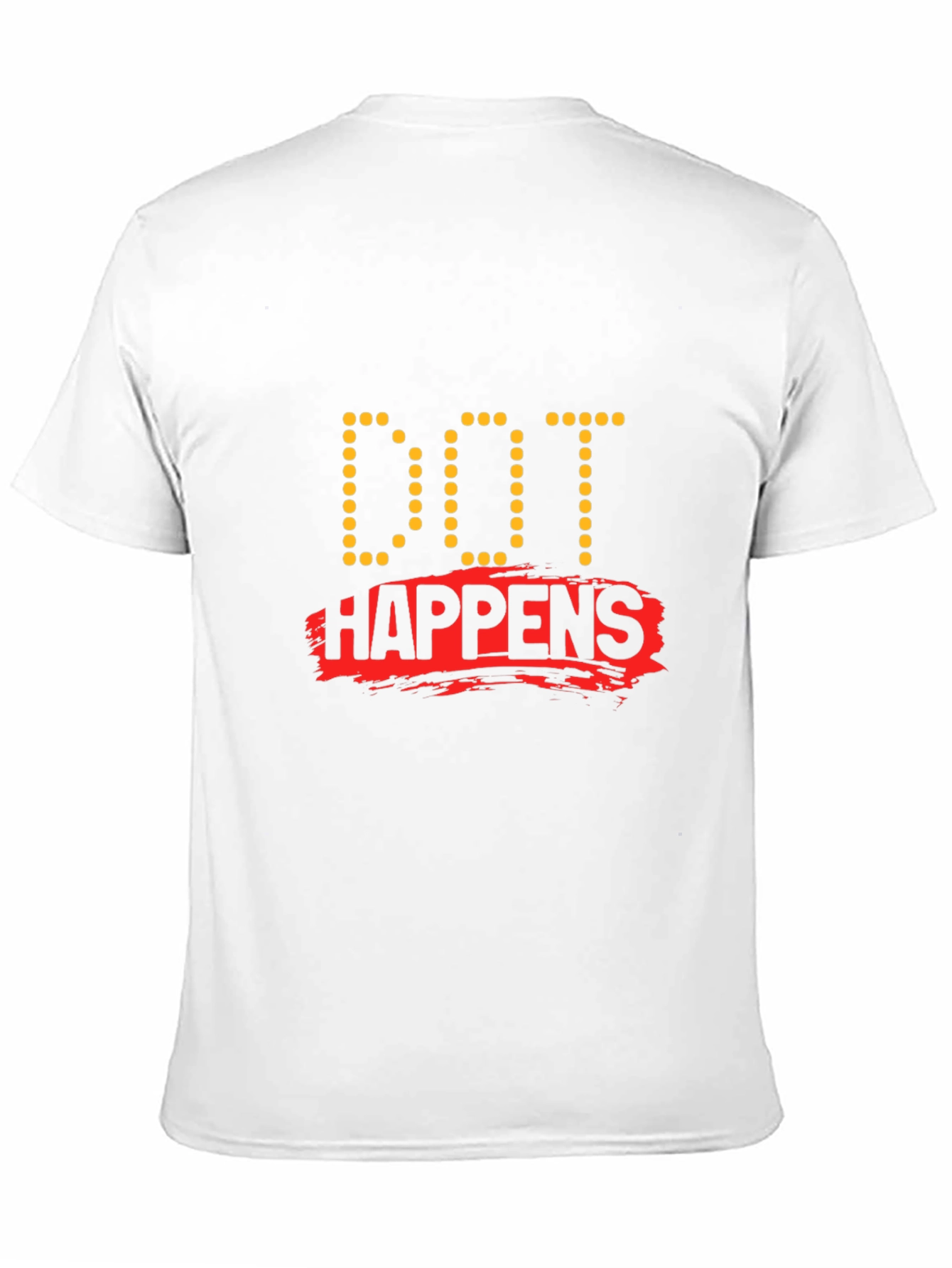Dot Happens Black T-Shirt