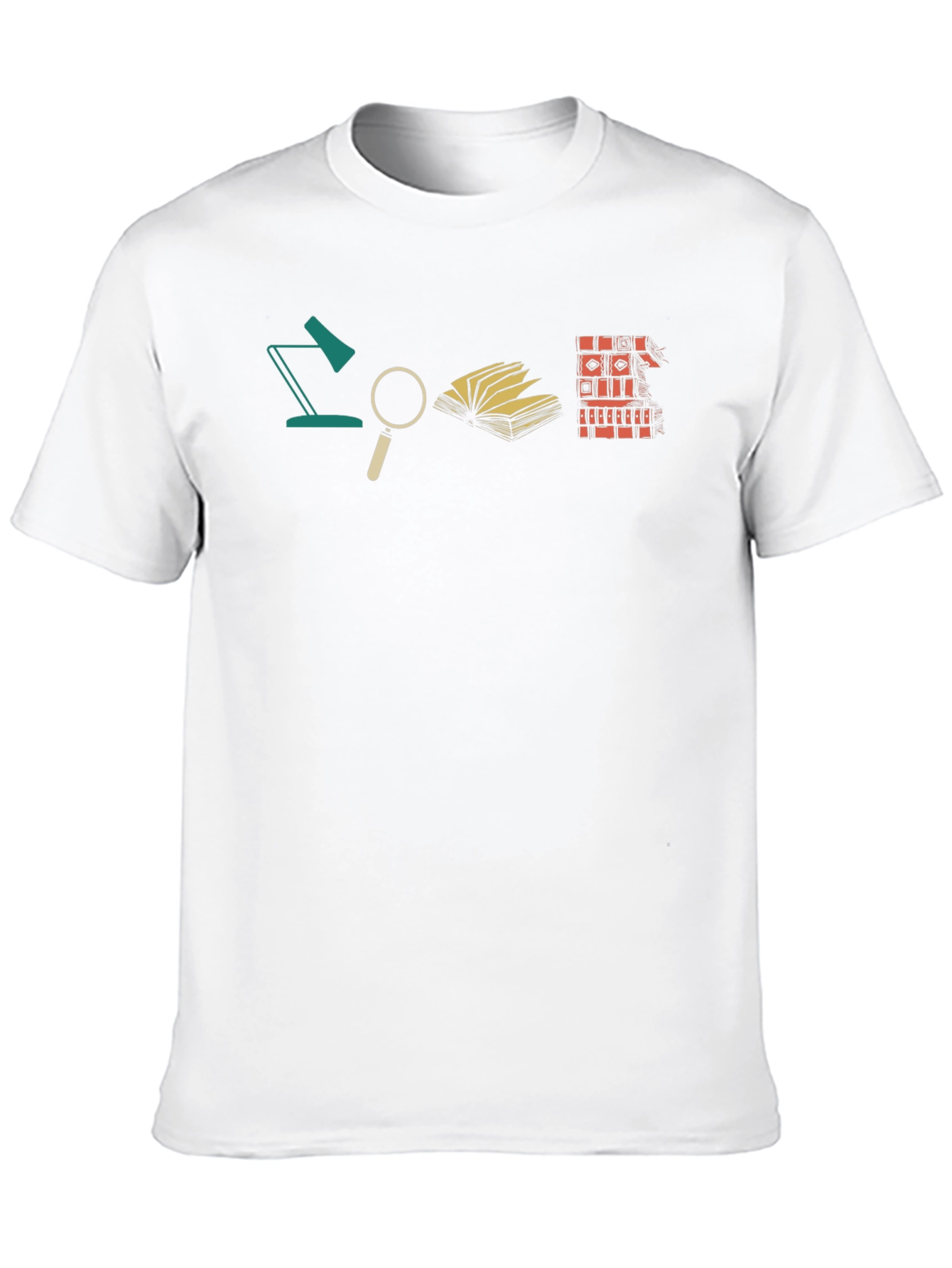 Bookworm Graphic Tee - Study Time T-Shirt