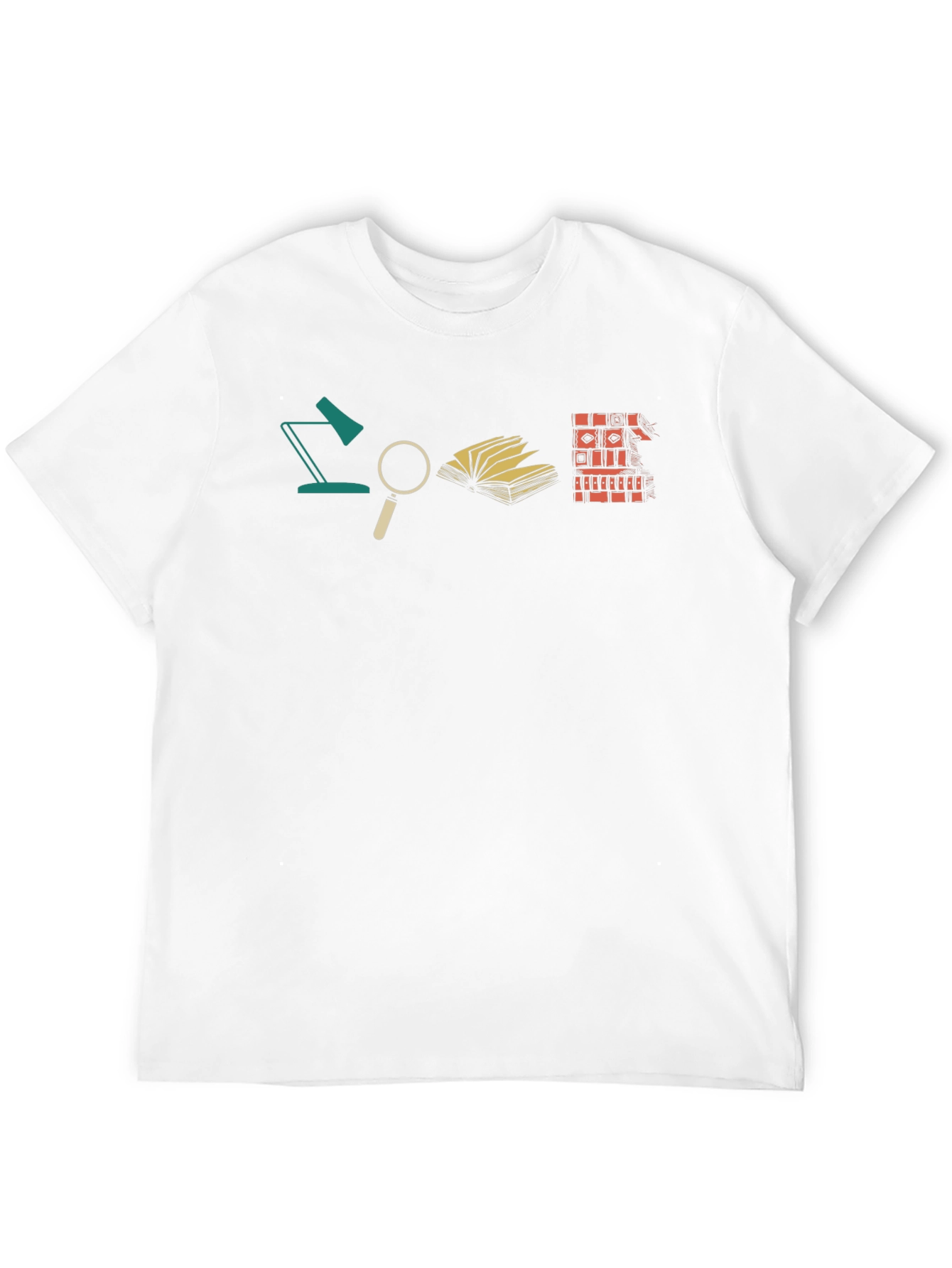 Bookworm Graphic Tee - Study Time T-Shirt