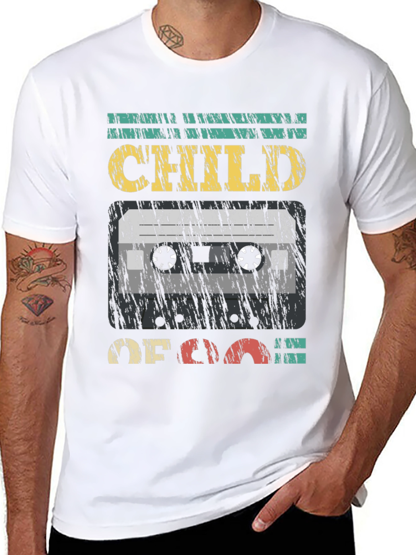 Child of 90s Cassette Tape Graphic T-Shirt