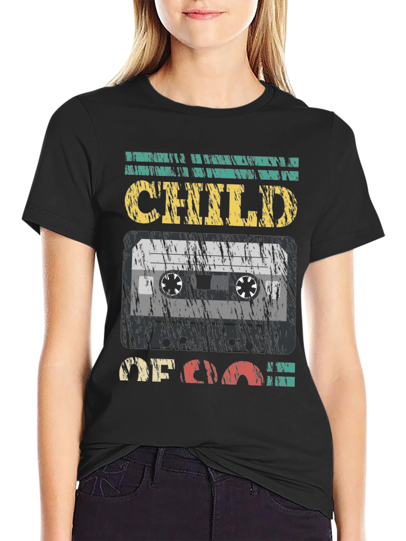Child of 90s Cassette Tape Graphic T-Shirt