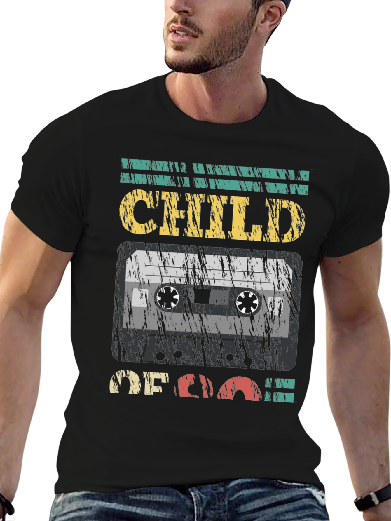 Child of 90s Cassette Tape Graphic T-Shirt