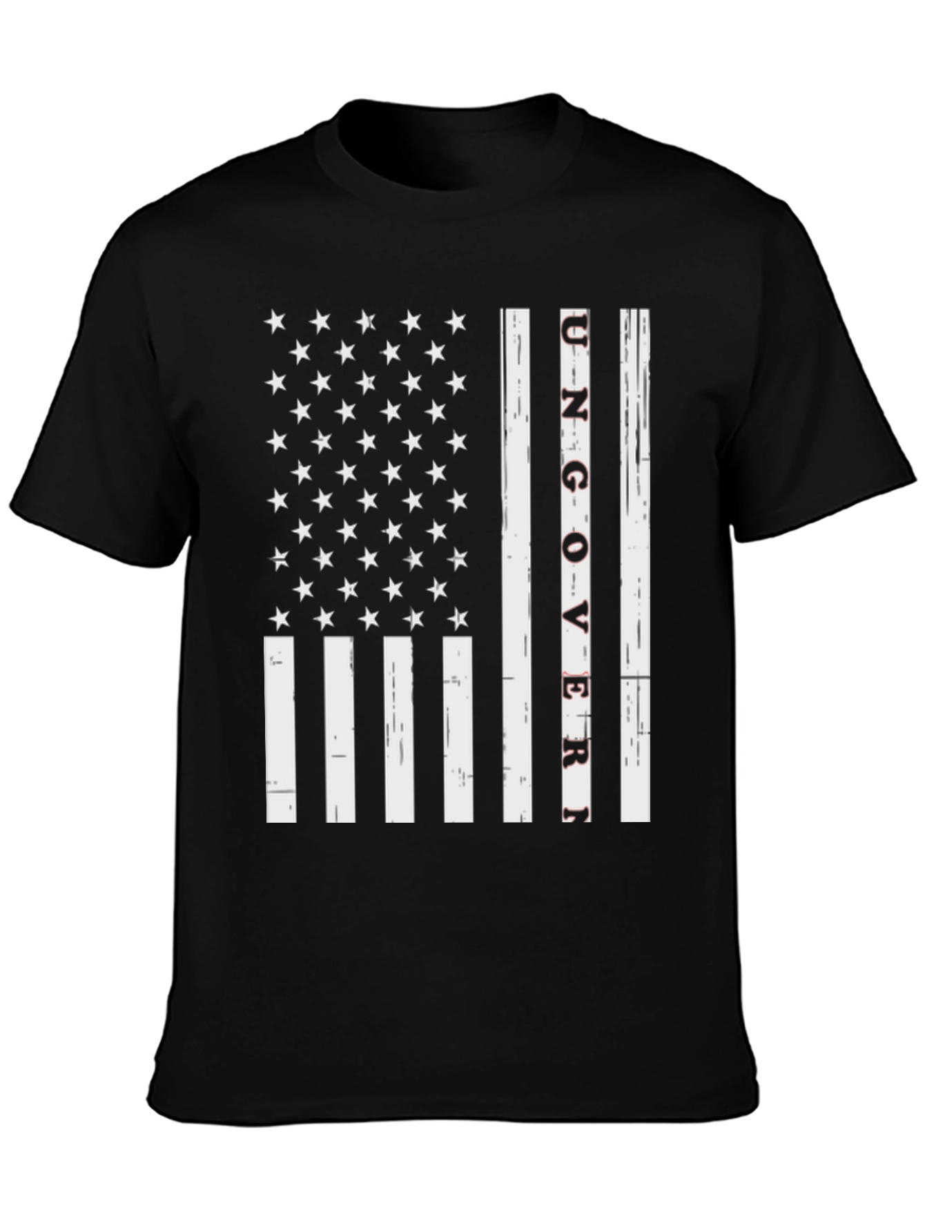 Ungovern Patriotic USA Flag Graphic Tee