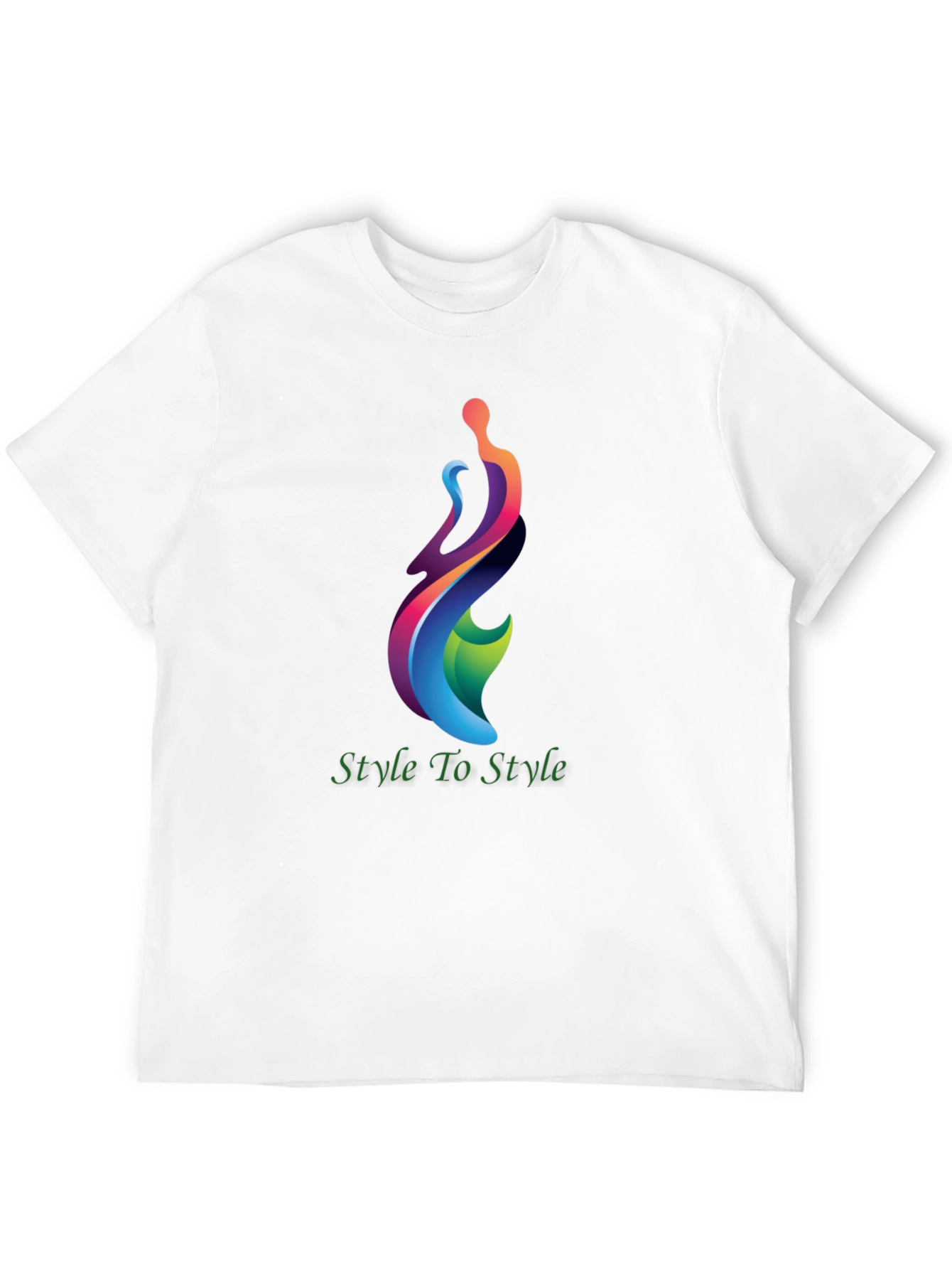 Stylish Black Graphic Tee - Style To Style Design