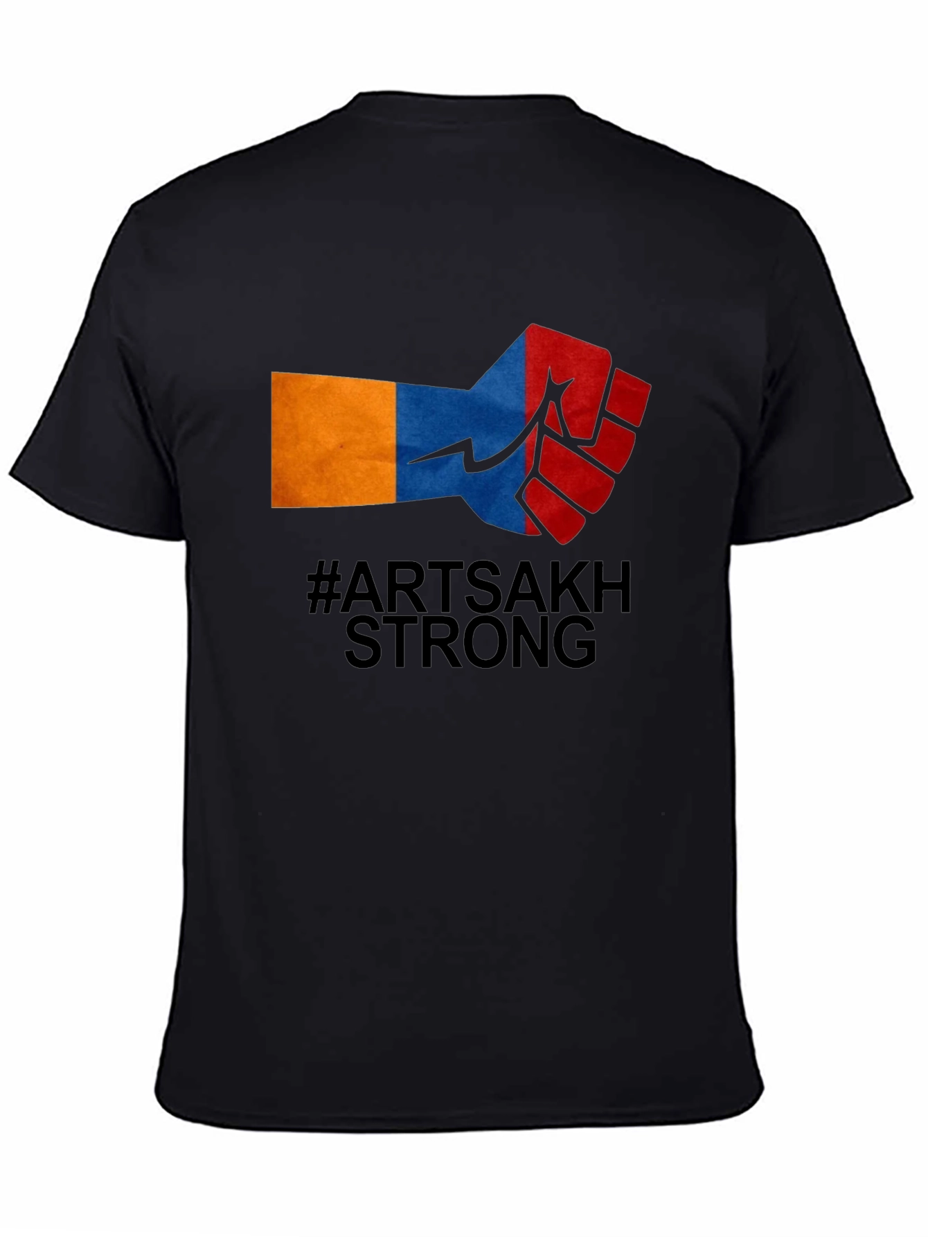 Artsakh Strong Graphic Tee - Black