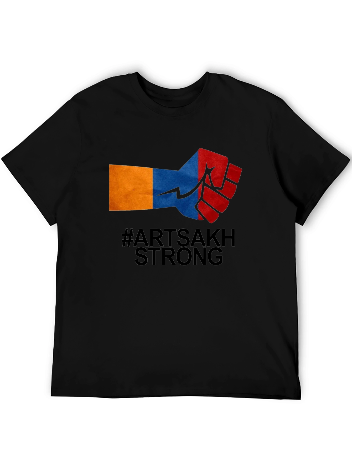 Artsakh Strong Graphic Tee - Black