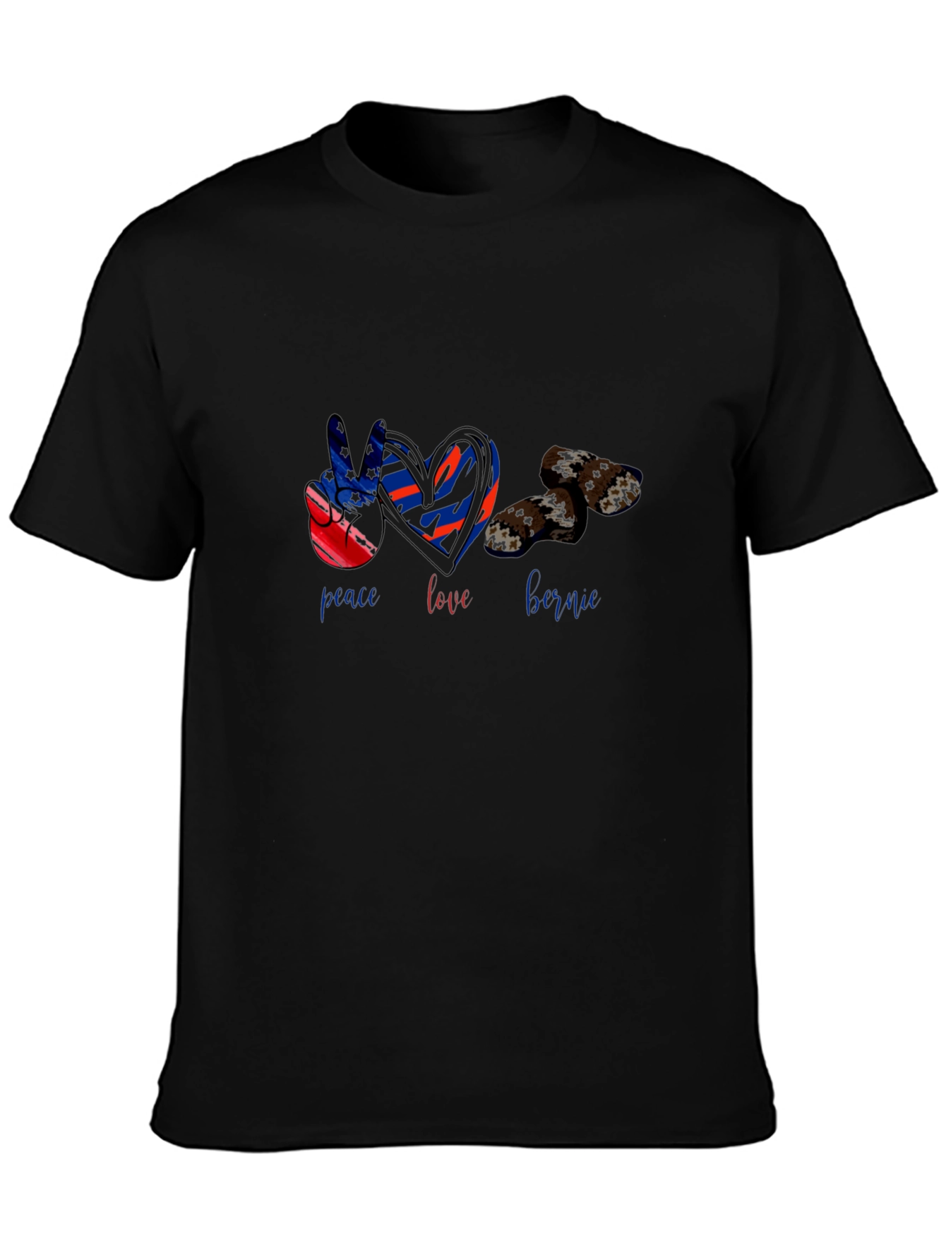 Peace Love Bernie T-Shirt