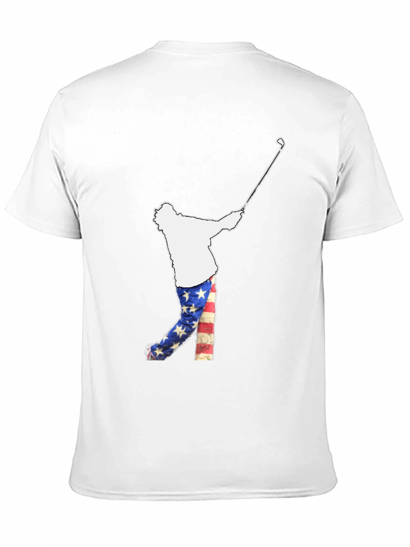 Golfing USA Flag Tee