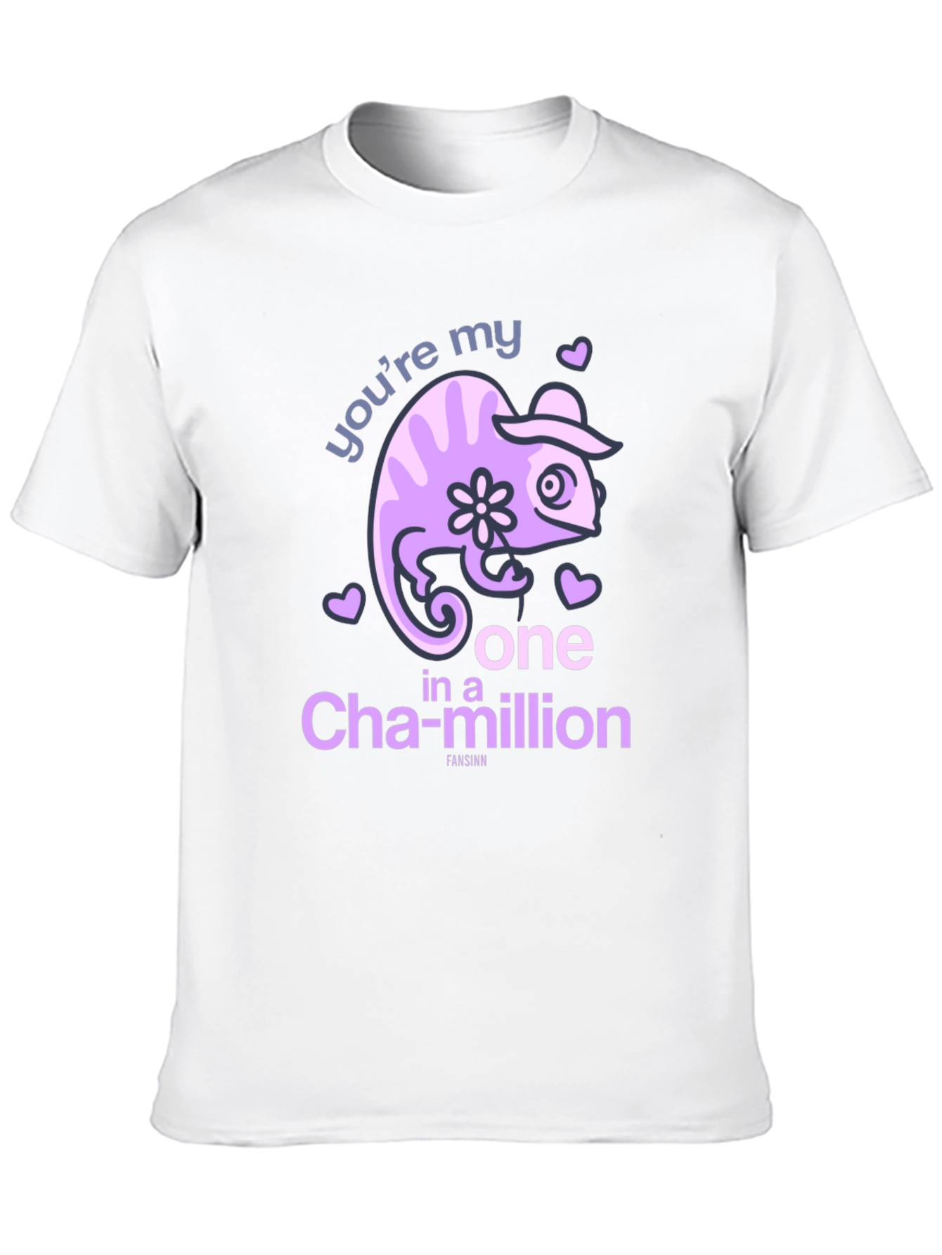 Chameleon One in a Million Black T-Shirt