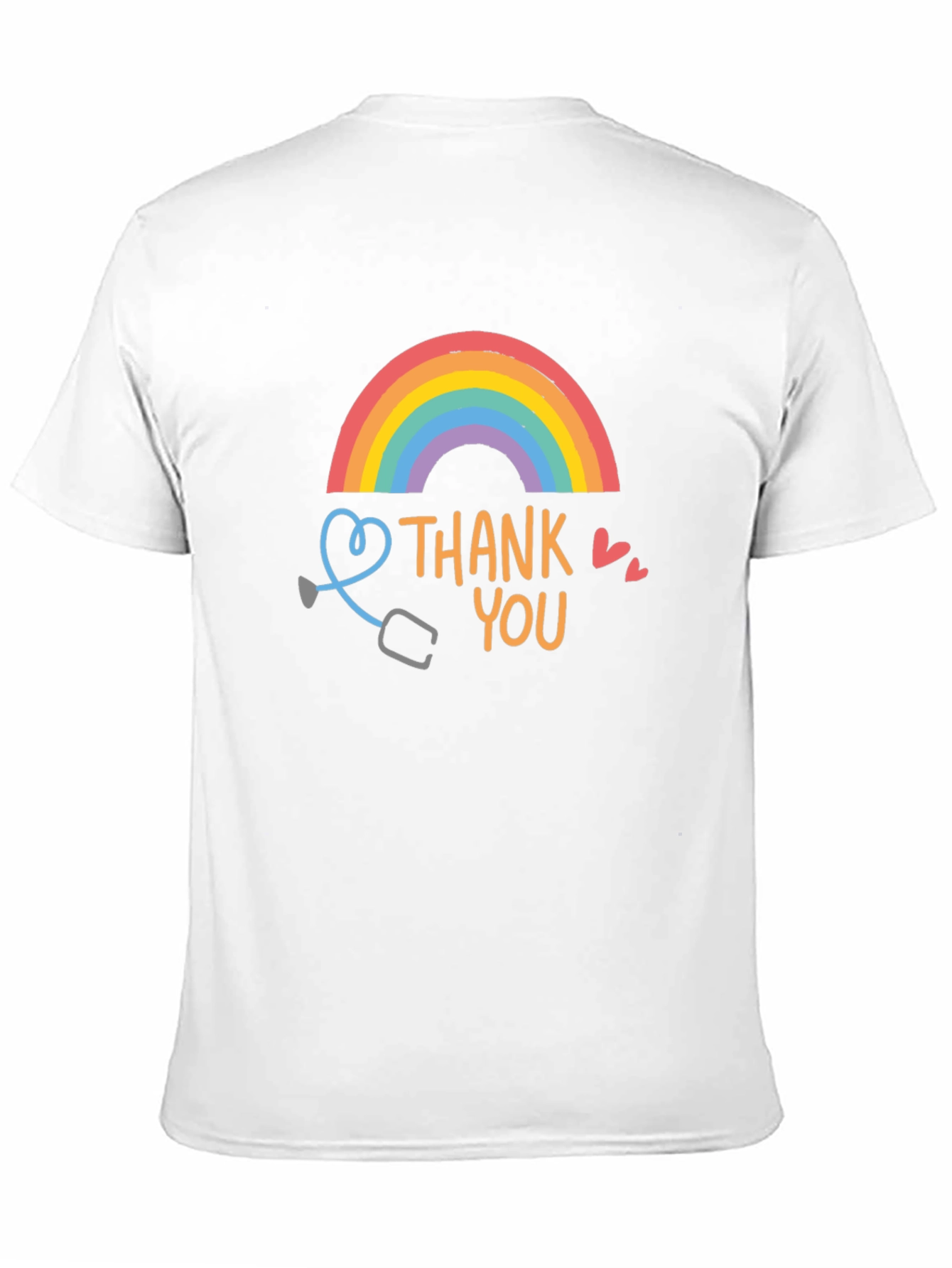 Thank You Rainbow Graphic Tee