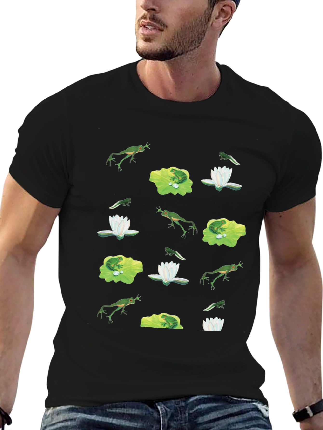 Frog & Lily Pad Graphic Tee