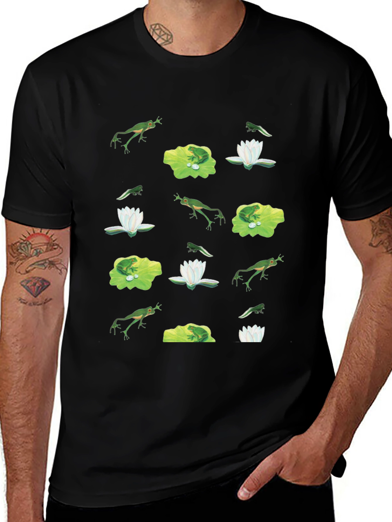 Frog & Lily Pad Graphic Tee